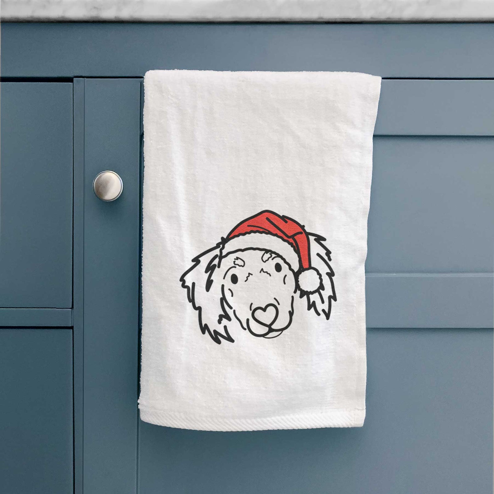 Jolly Dachshund Mix - Tilly - Decorative Hand Towel