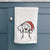 Jolly Weimaraner - Decorative Hand Towel