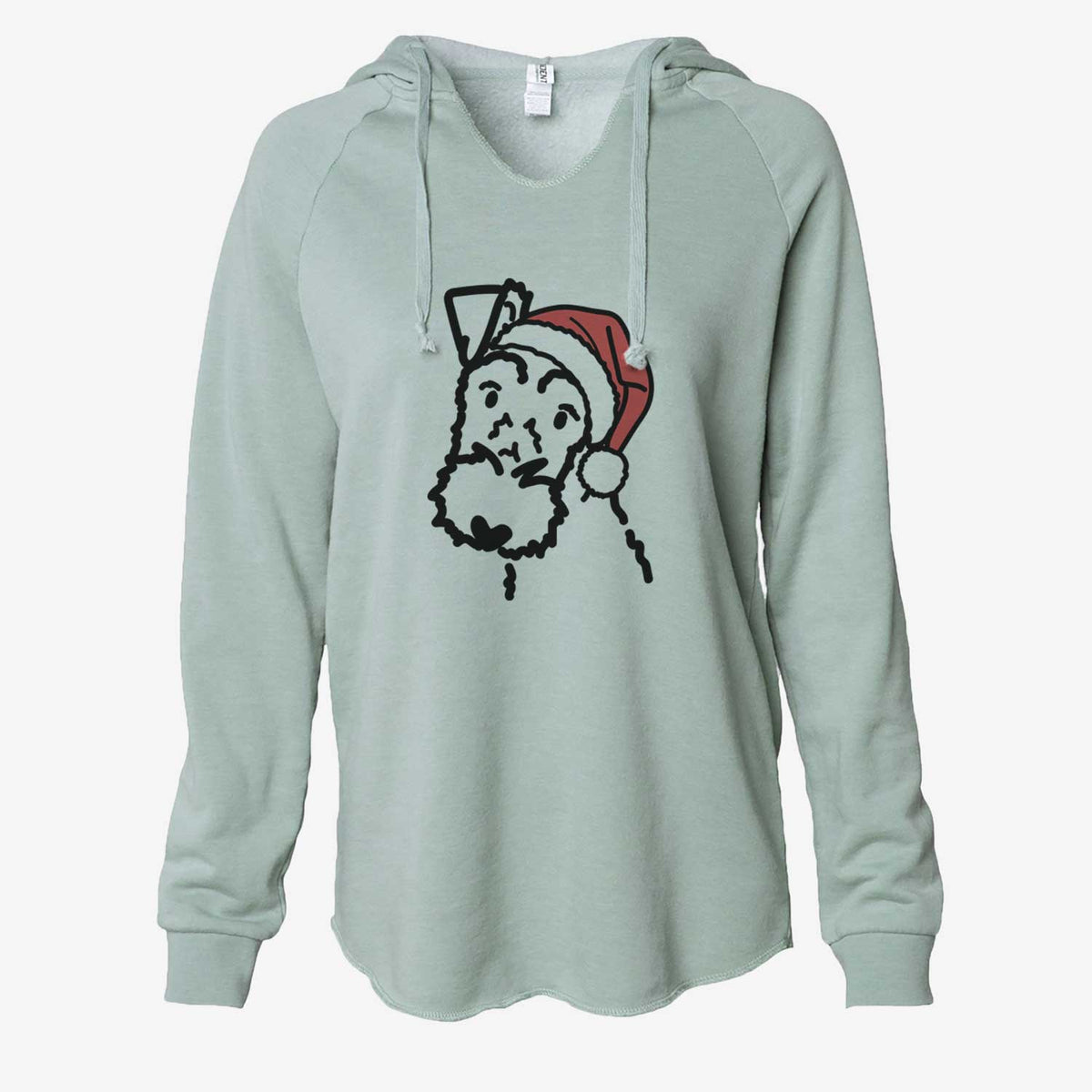 Jolly Wire Fox Terrier - Cali Wave Hooded Sweatshirt