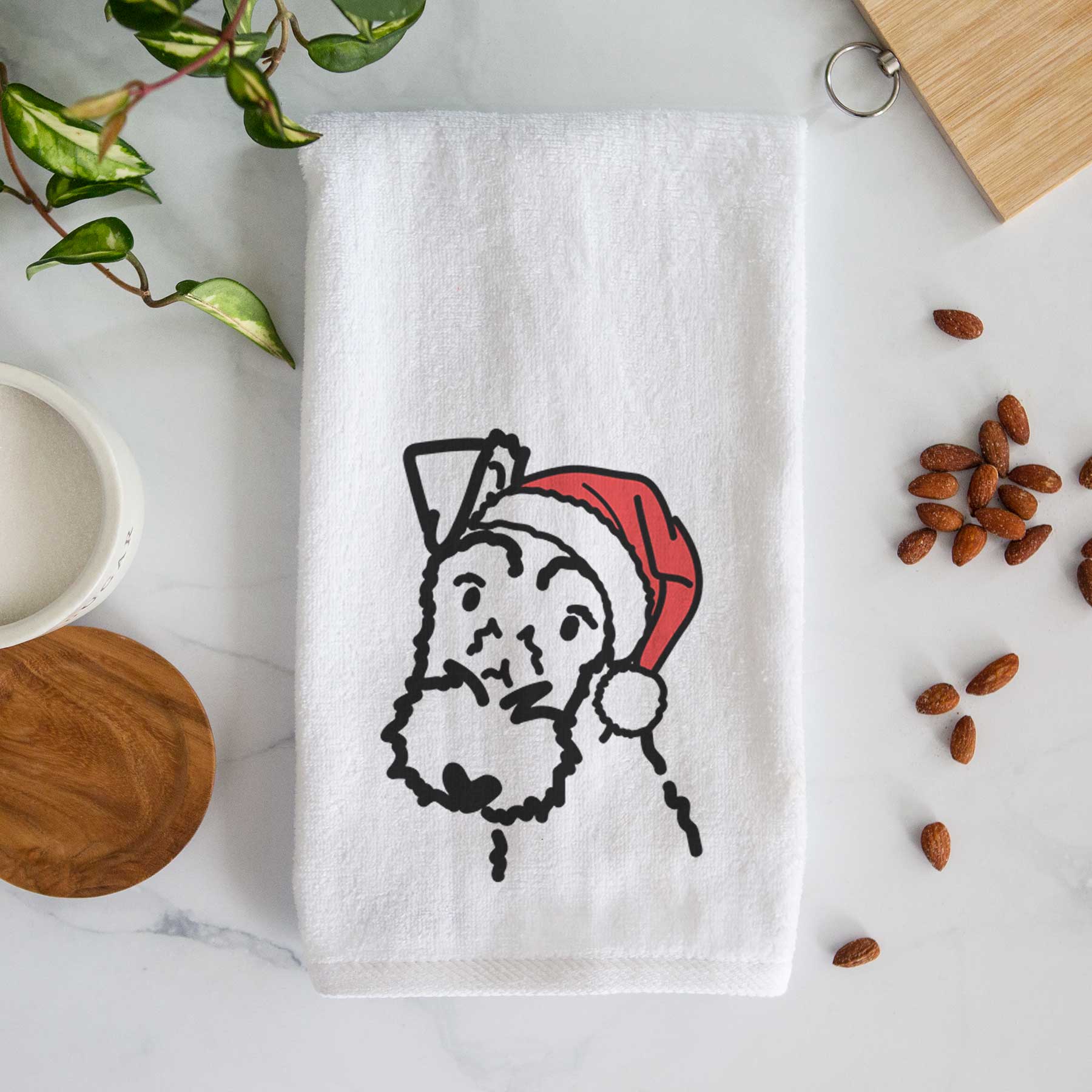 Jolly Wire Fox Terrier - Decorative Hand Towel