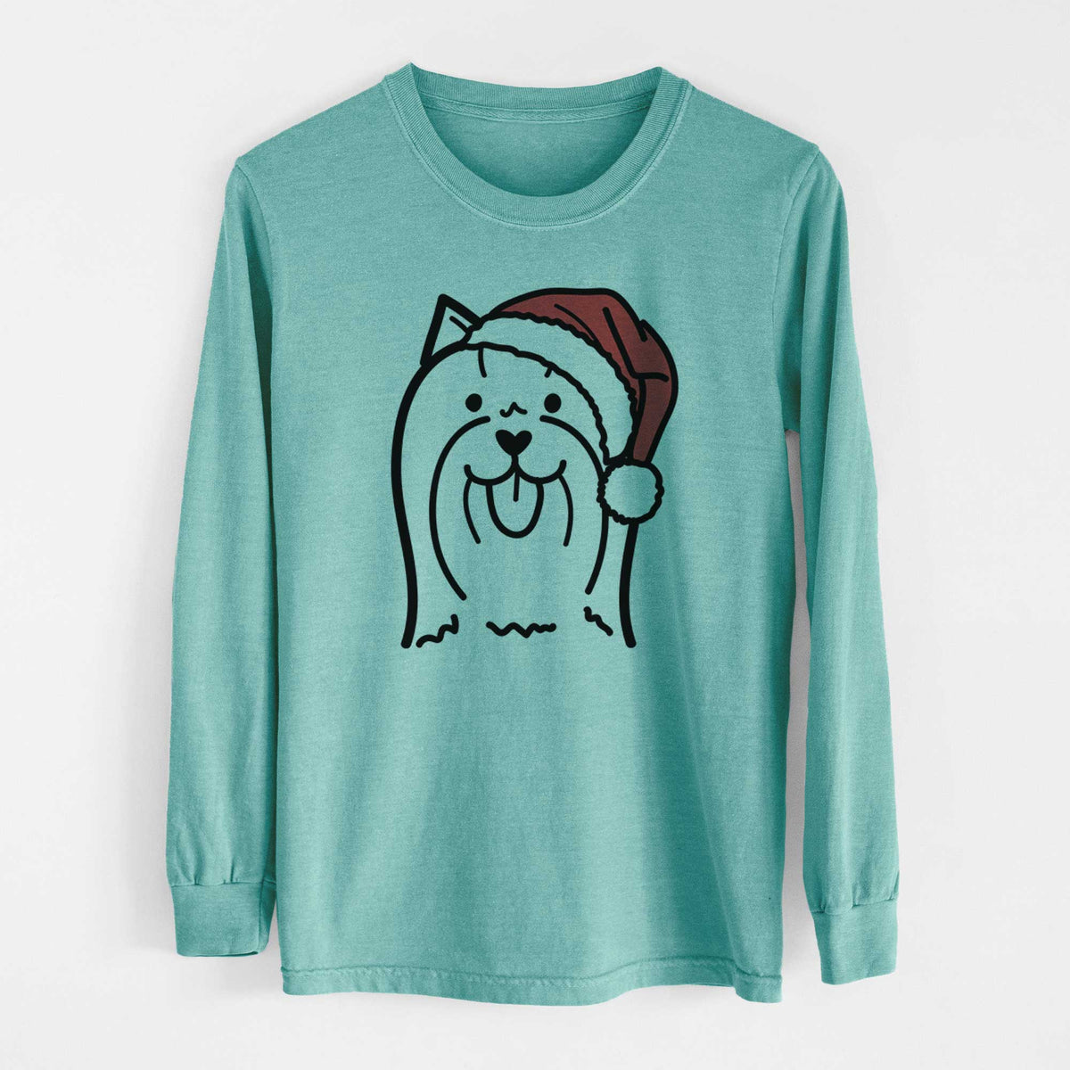 Jolly Yorkshire Terrier - Heavyweight 100% Cotton Long Sleeve