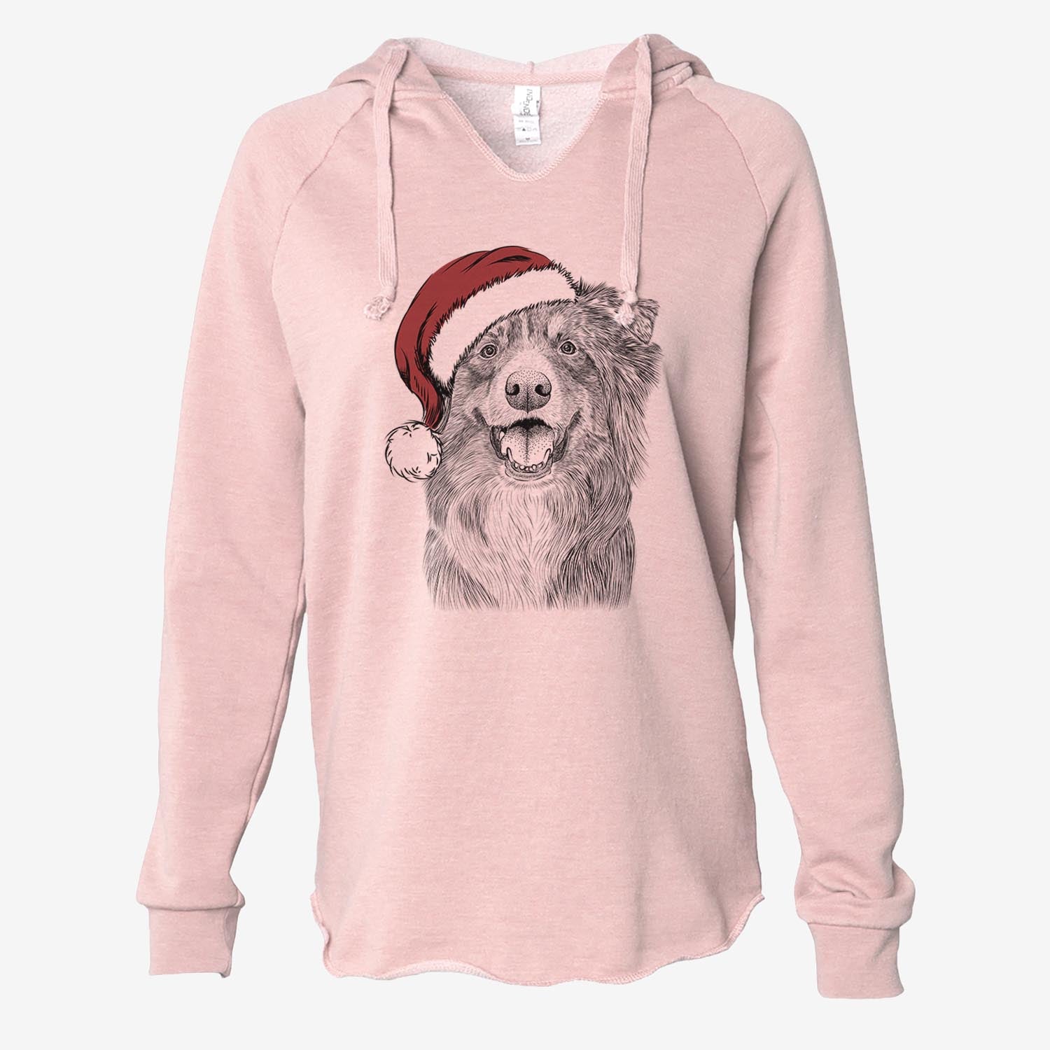 Aussie Parker the Australian Shepherd - Cali Wave Hooded Sweatshirt