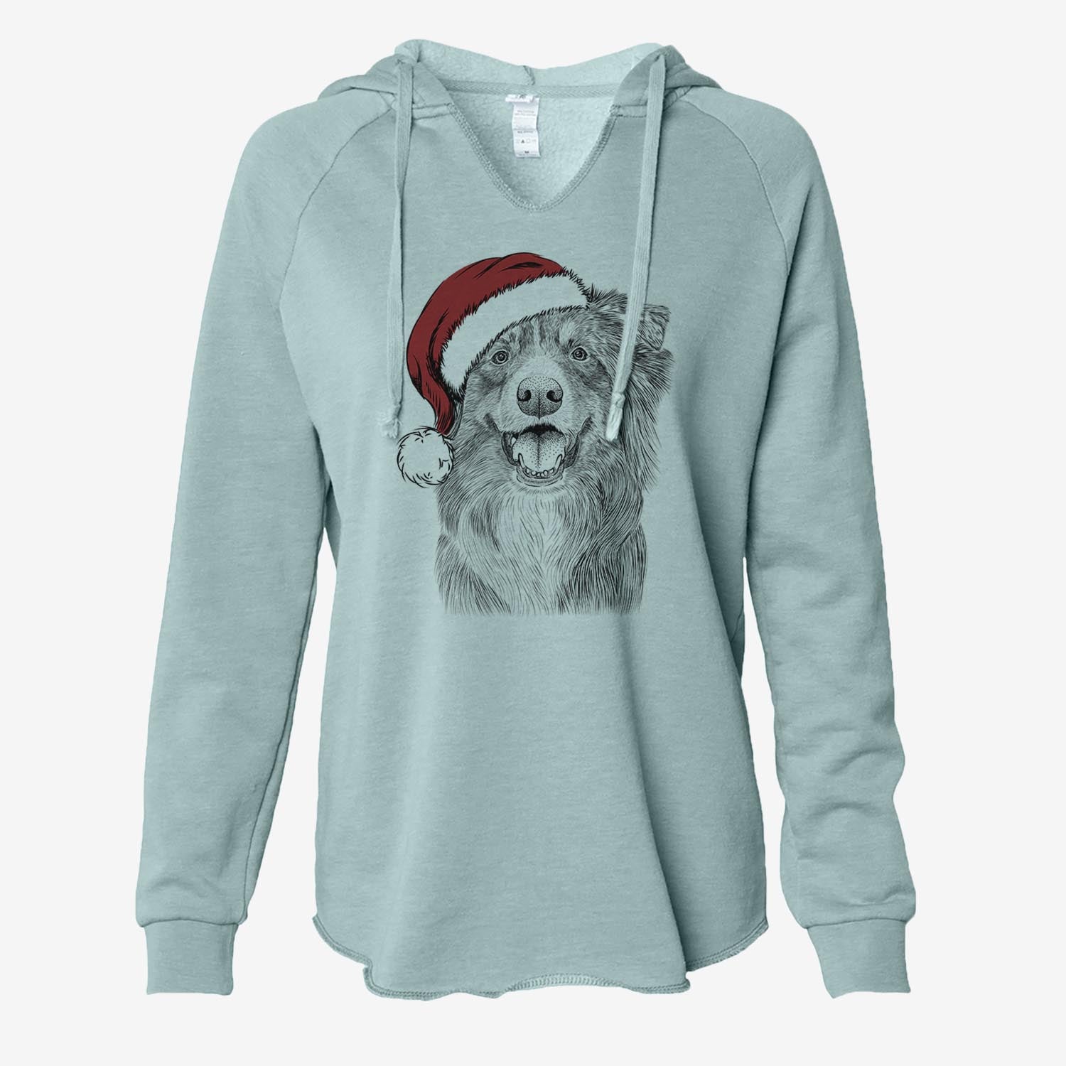 Aussie Parker the Australian Shepherd - Cali Wave Hooded Sweatshirt