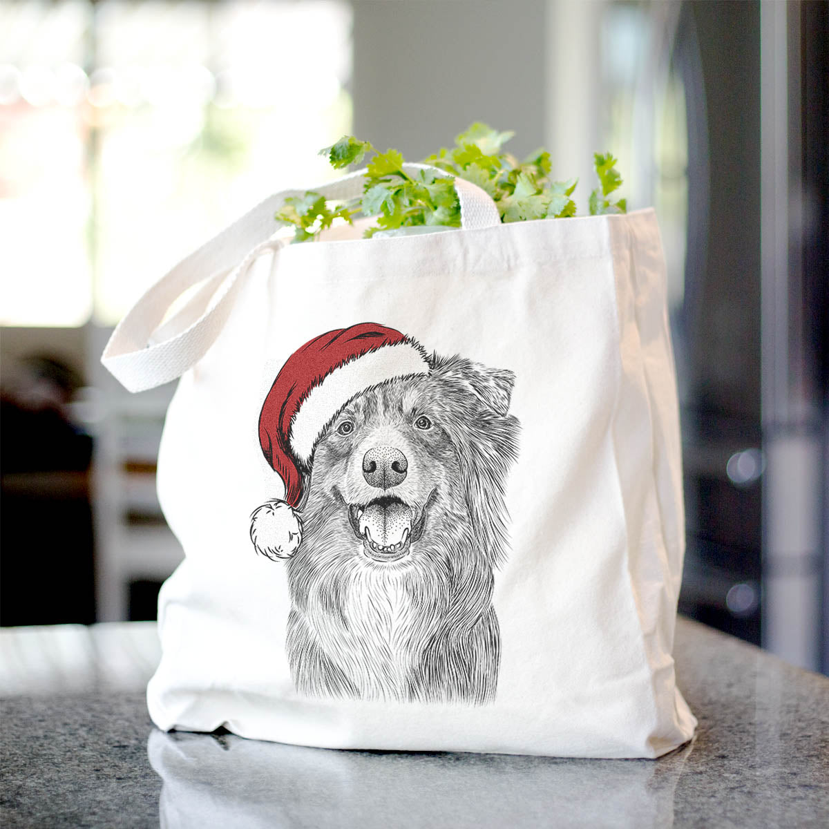 Aussie Parker the Australian Shepherd - Tote Bag