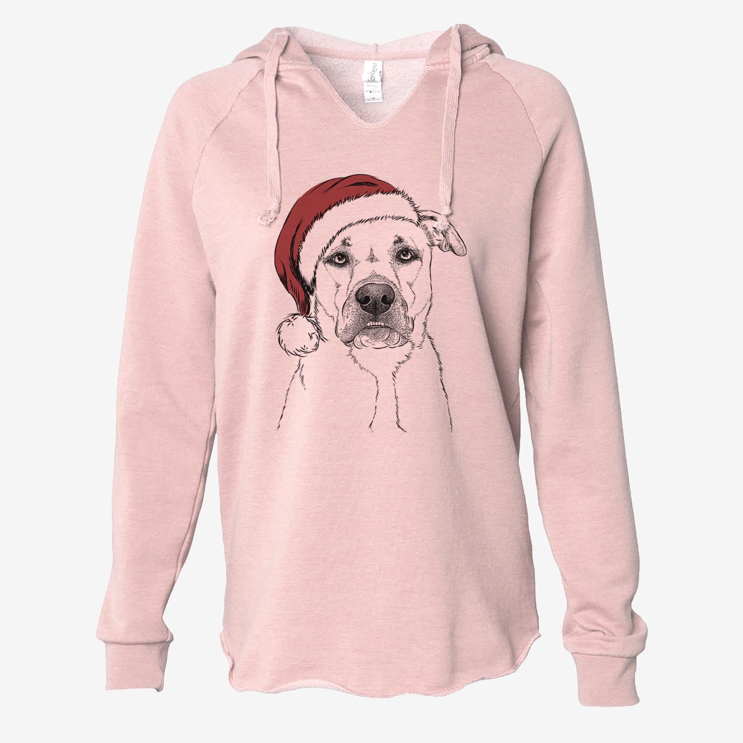 Abby the Boxer Beagle Mix - Cali Wave Hooded Sweatshirt