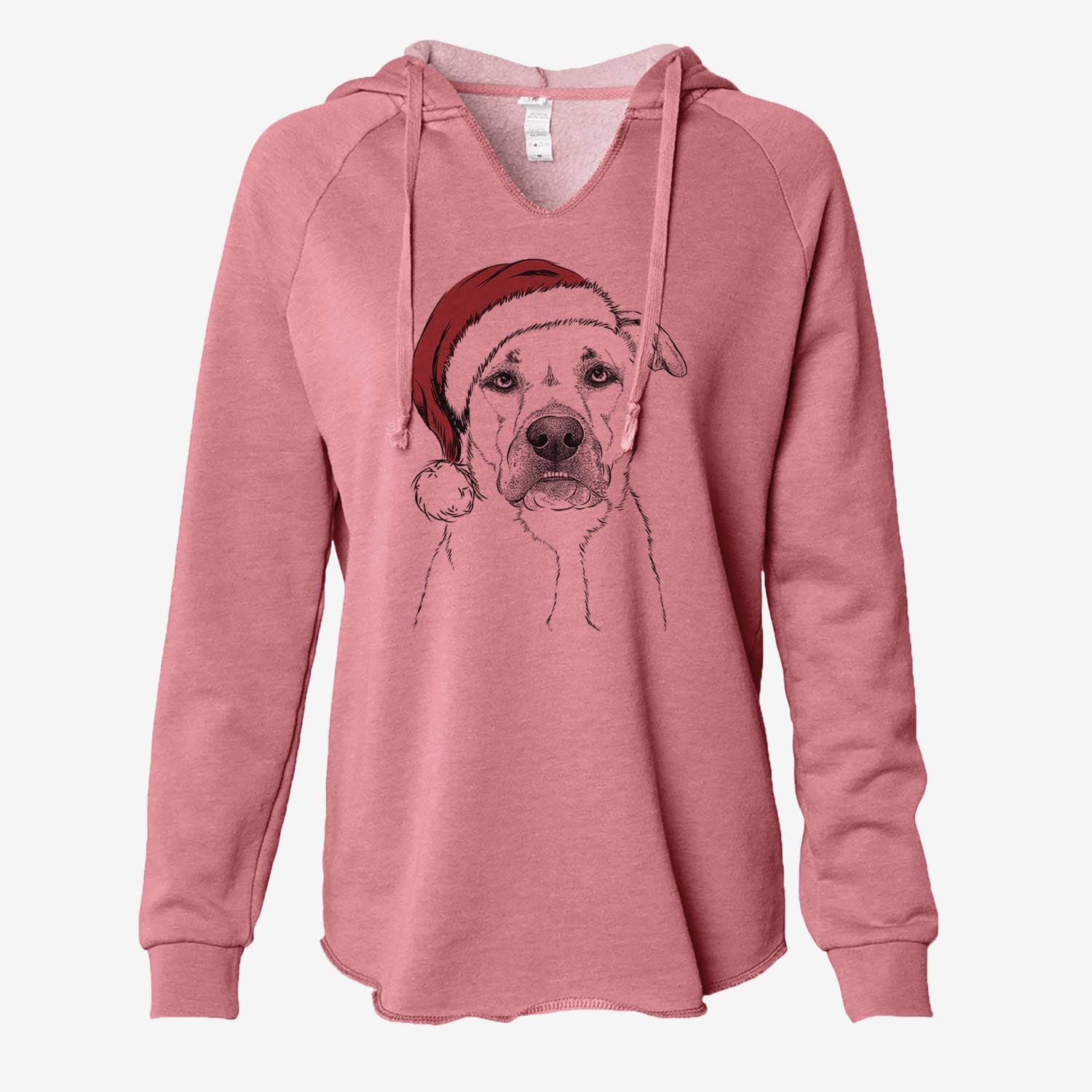 Abby the Boxer Beagle Mix - Cali Wave Hooded Sweatshirt