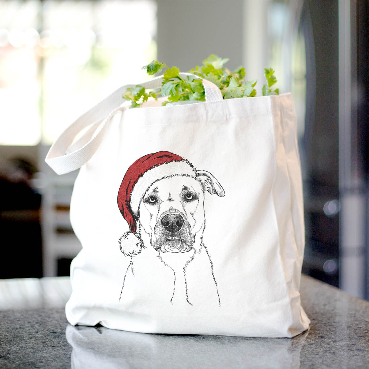 Abby the Boxer Beagle Mix - Tote Bag