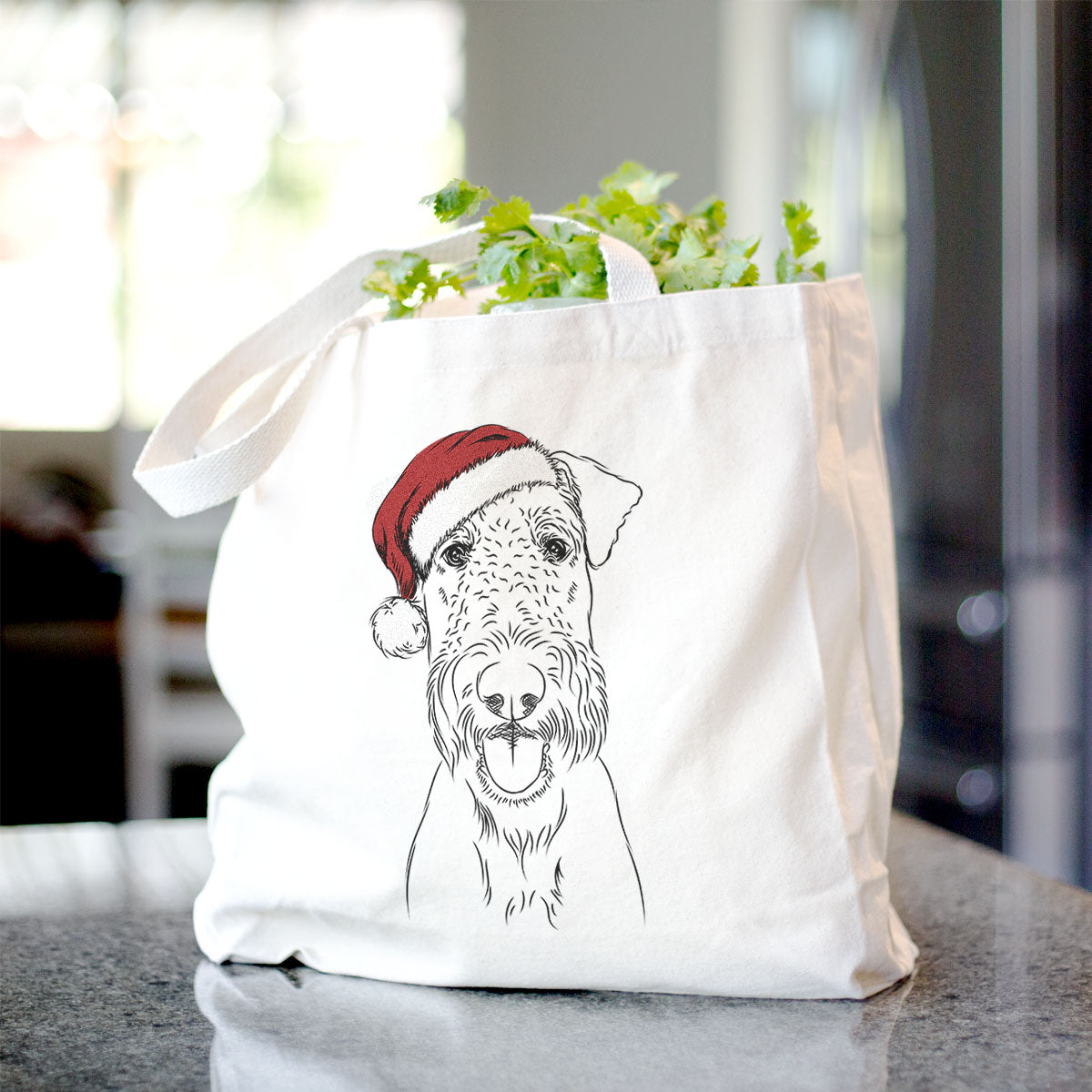 Andy the Airedale Terrier - Tote Bag