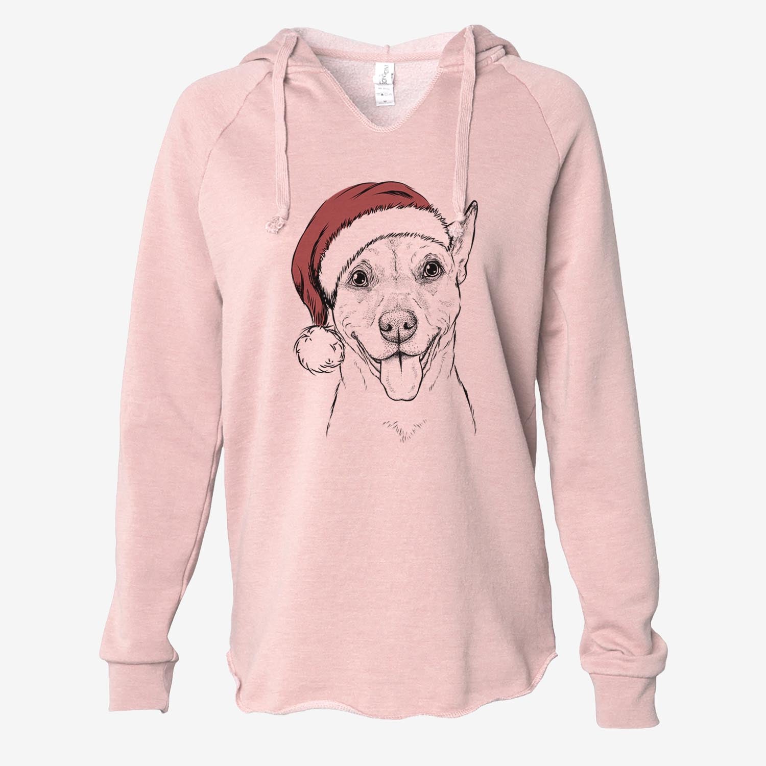 Annie Belle the Pitbull Mix - Cali Wave Hooded Sweatshirt