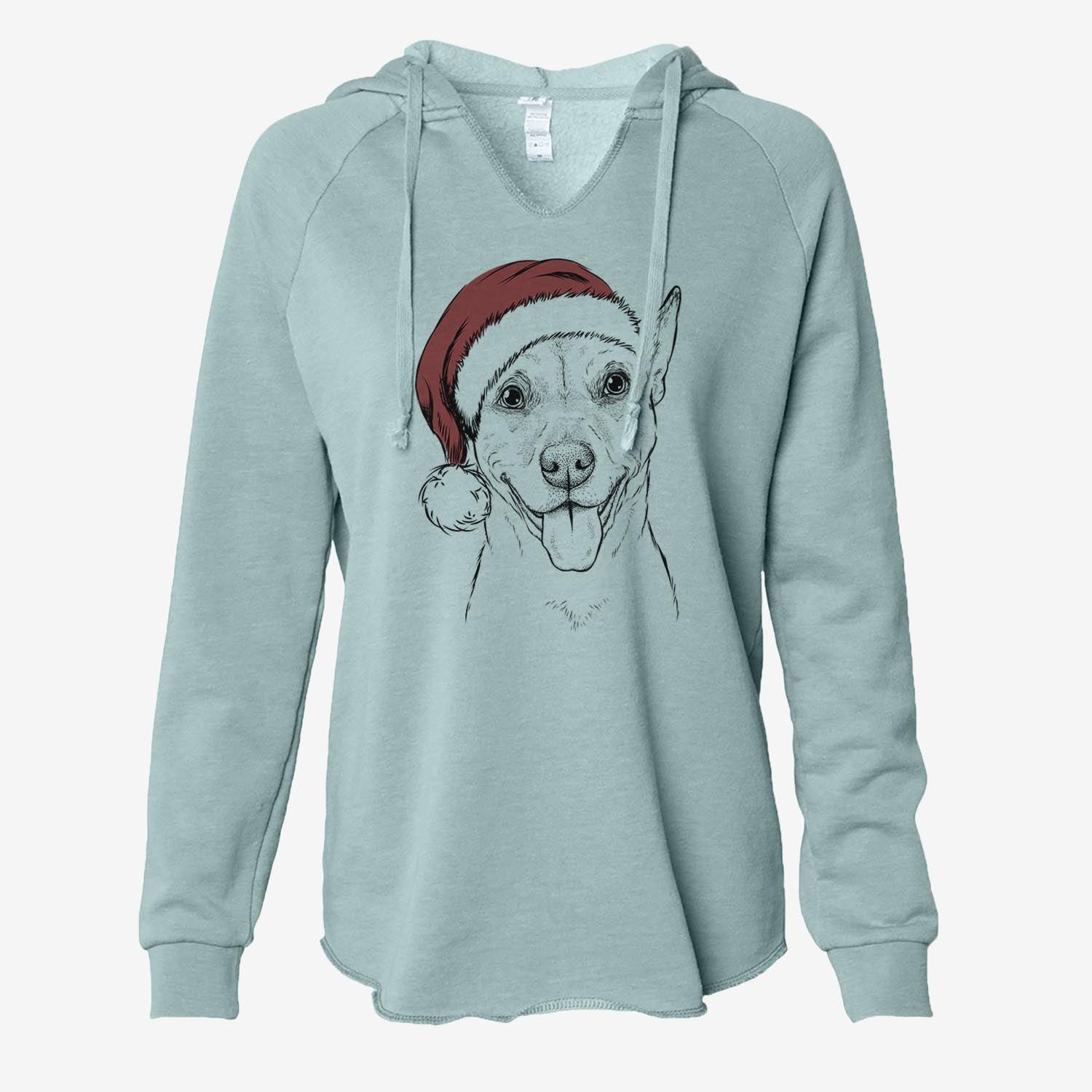 Annie Belle the Pitbull Mix - Cali Wave Hooded Sweatshirt