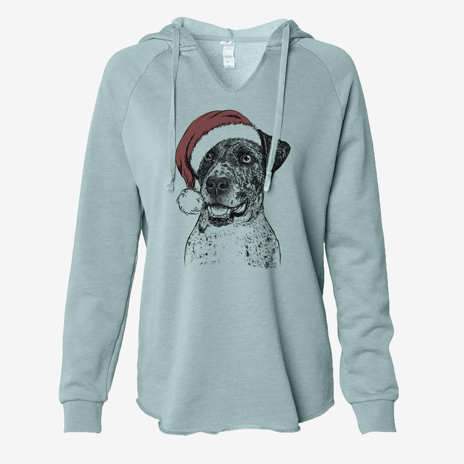 Argos the Catahoula - Cali Wave Hooded Sweatshirt