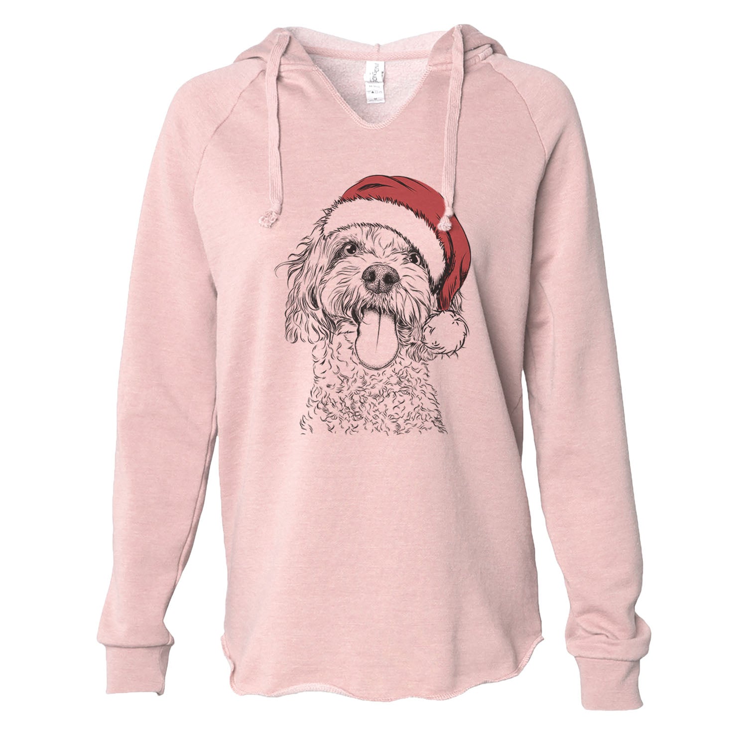 Barney the Cavachon - Cali Wave Hooded Sweatshirt