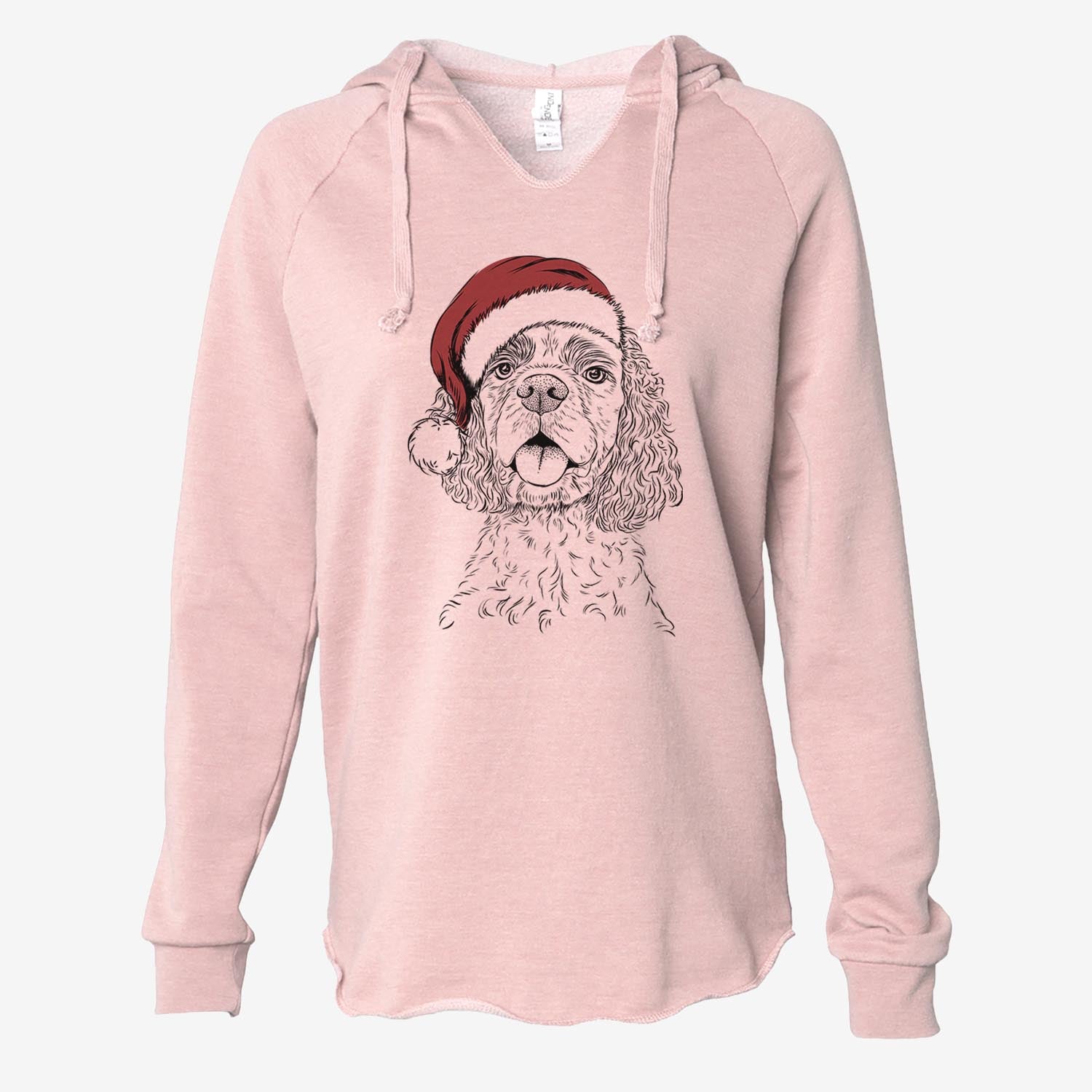 Baxter the American Cocker Spaniel - Cali Wave Hooded Sweatshirt