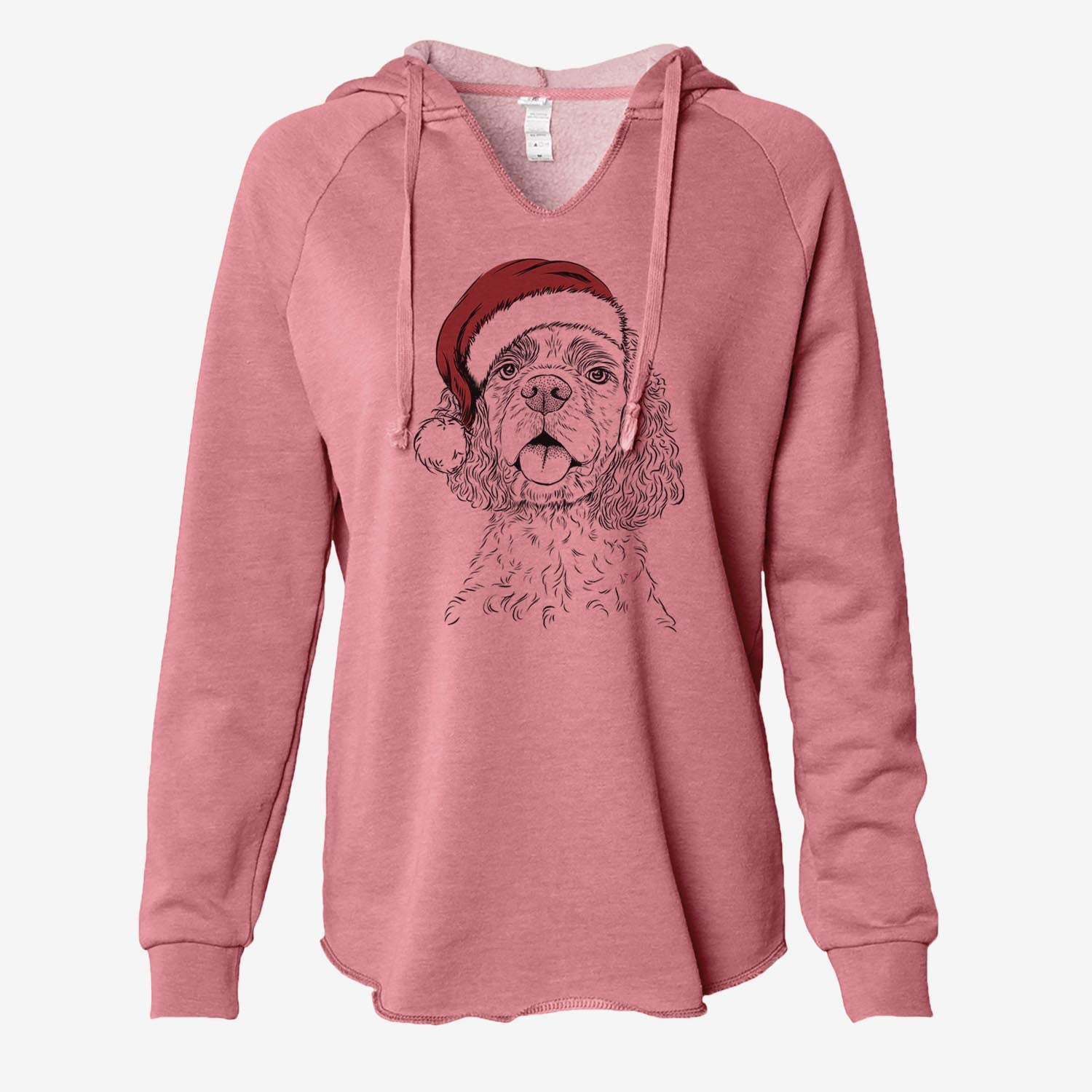 Baxter the American Cocker Spaniel - Cali Wave Hooded Sweatshirt