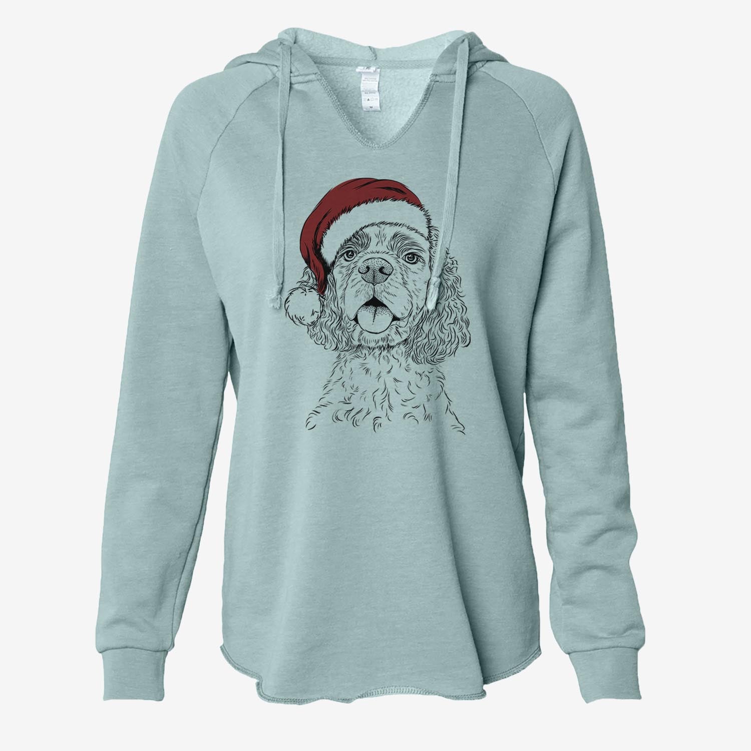 Baxter the American Cocker Spaniel - Cali Wave Hooded Sweatshirt