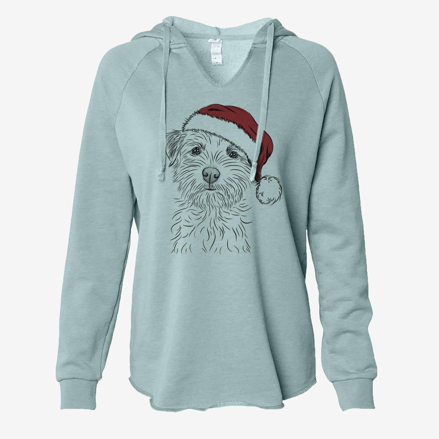 Benjamin the Border Terrier - Cali Wave Hooded Sweatshirt