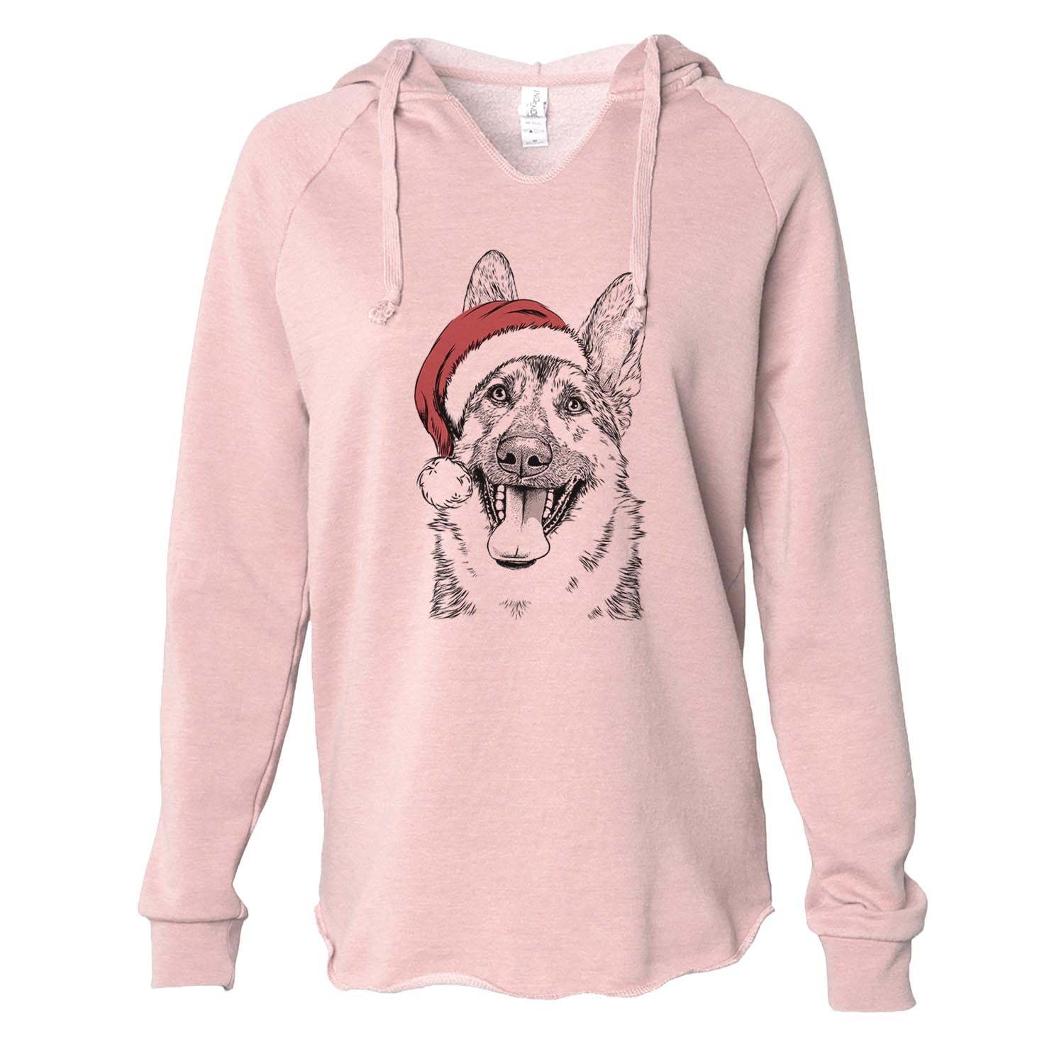 Benson the German Shepherd - Cali Wave Hooded Sweatshirt