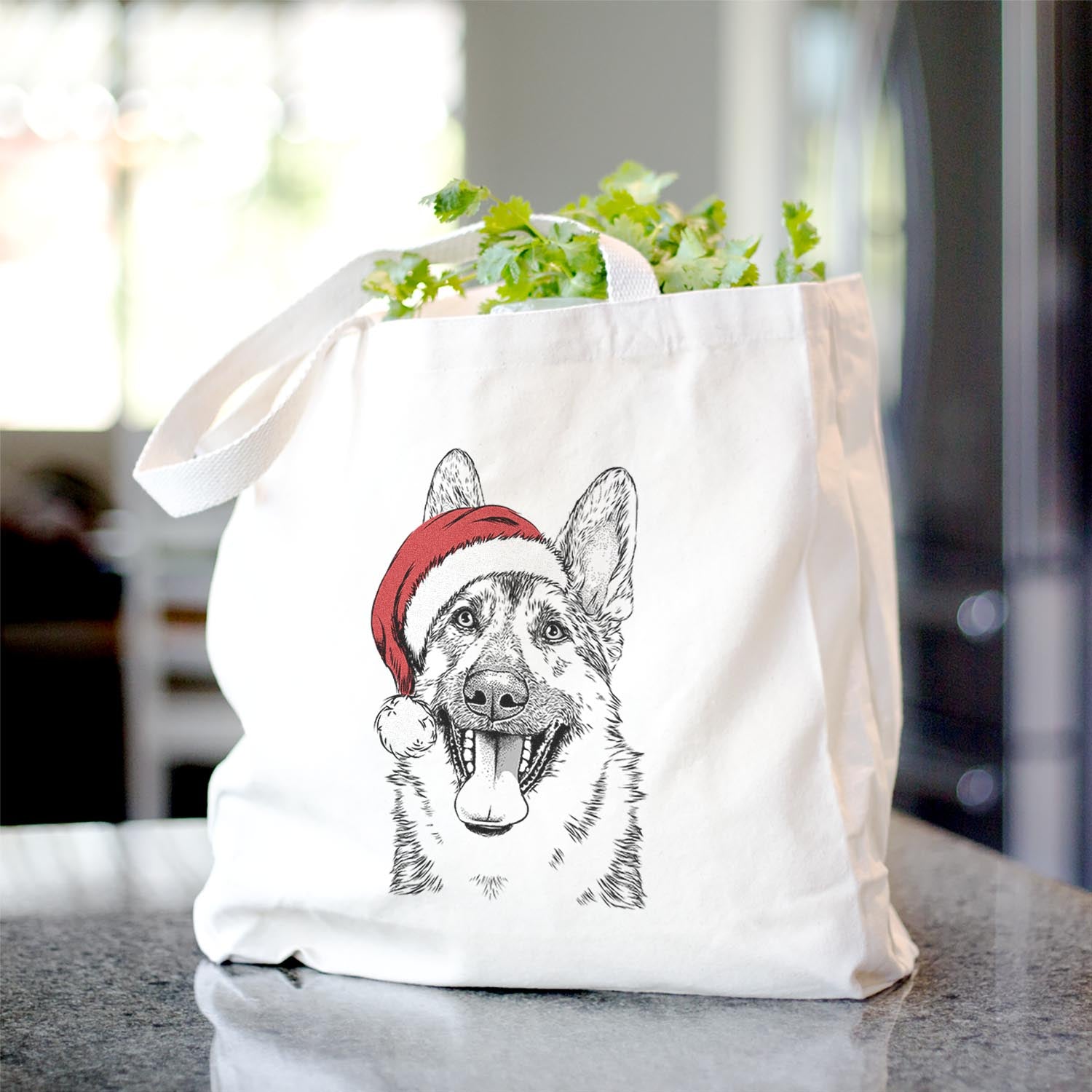 Benson the German Shepherd - Tote Bag