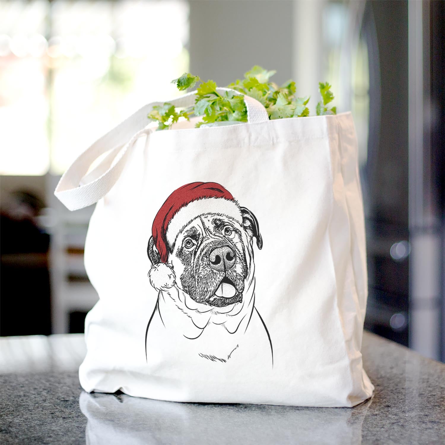 Big P the English Mastiff - Tote Bag