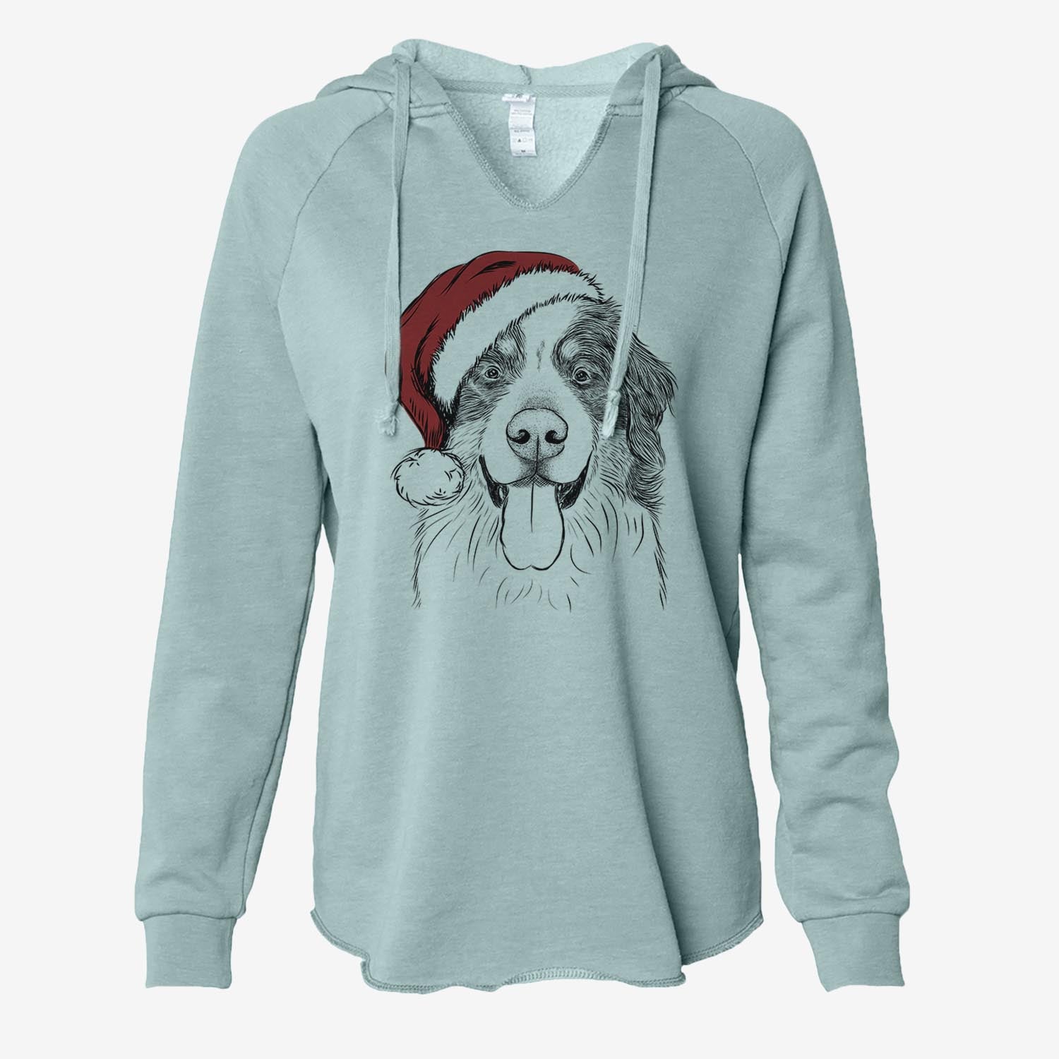 Blaze the Bernese Mountain Dog - Cali Wave Hooded Sweatshirt