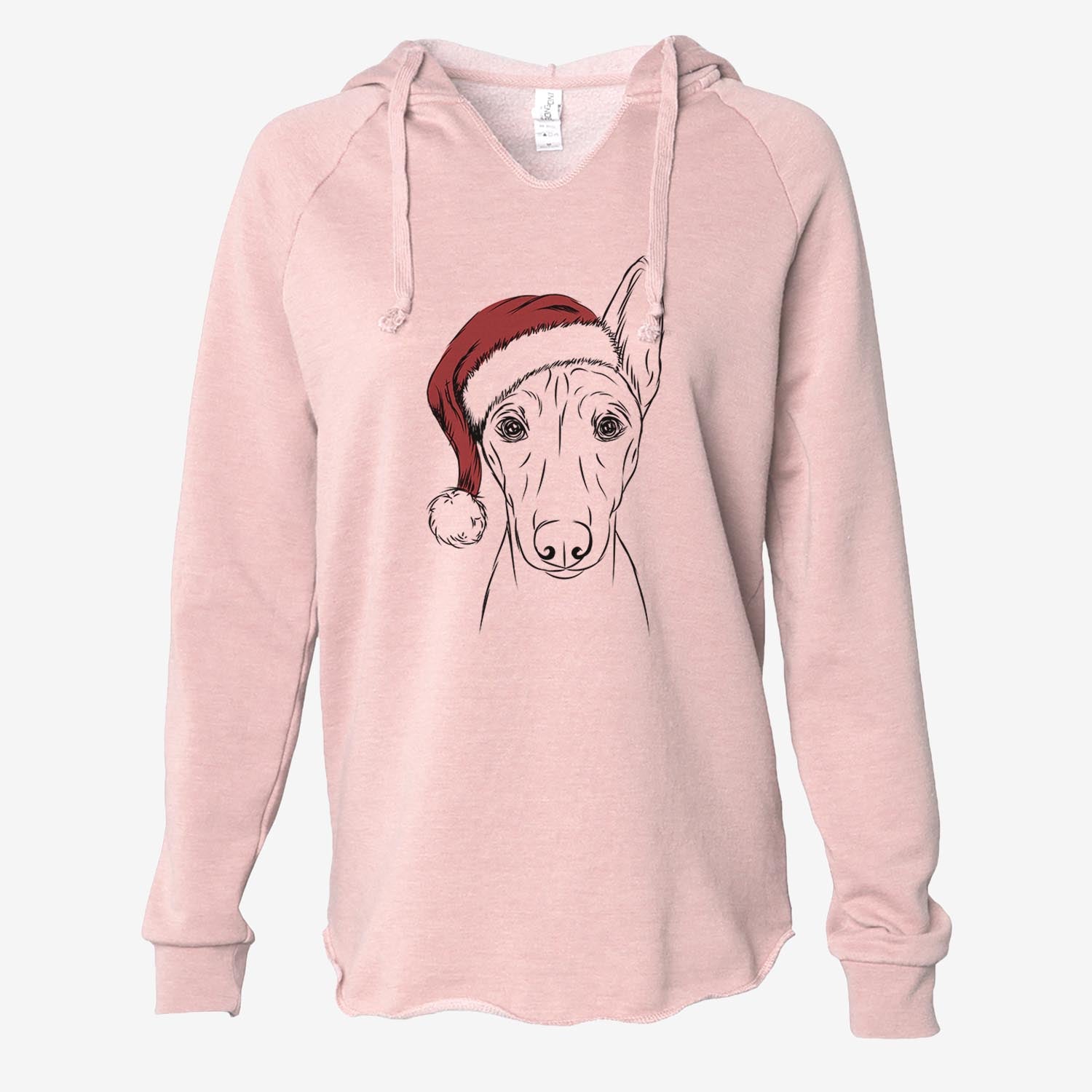 Bonsai the Basenji - Cali Wave Hooded Sweatshirt