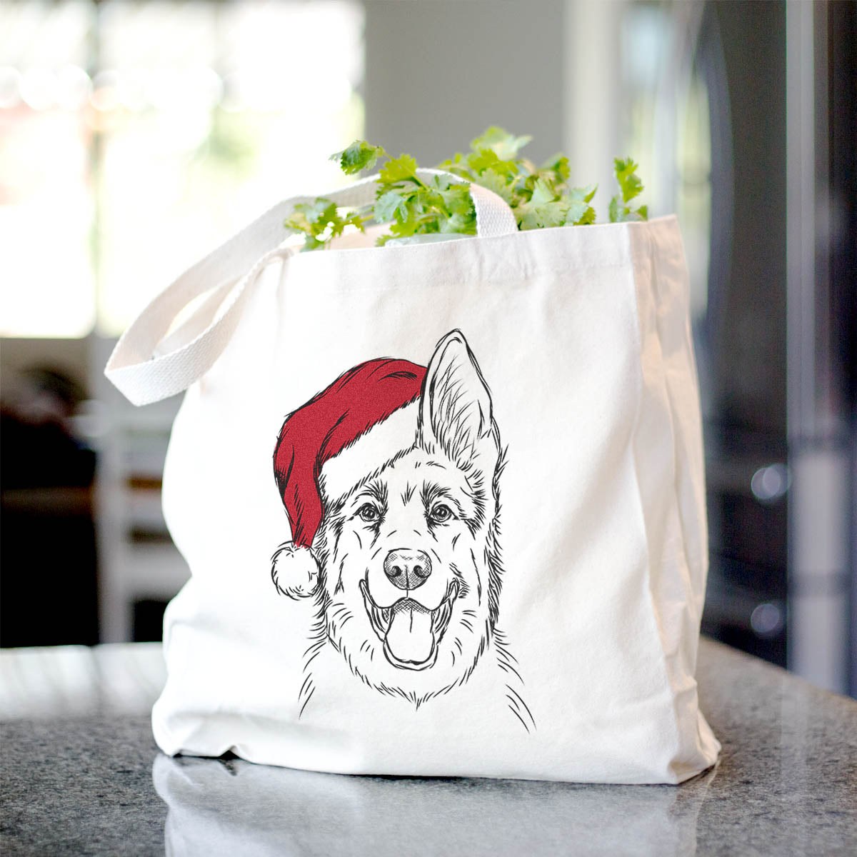 Brutus the German Shepherd - Tote Bag