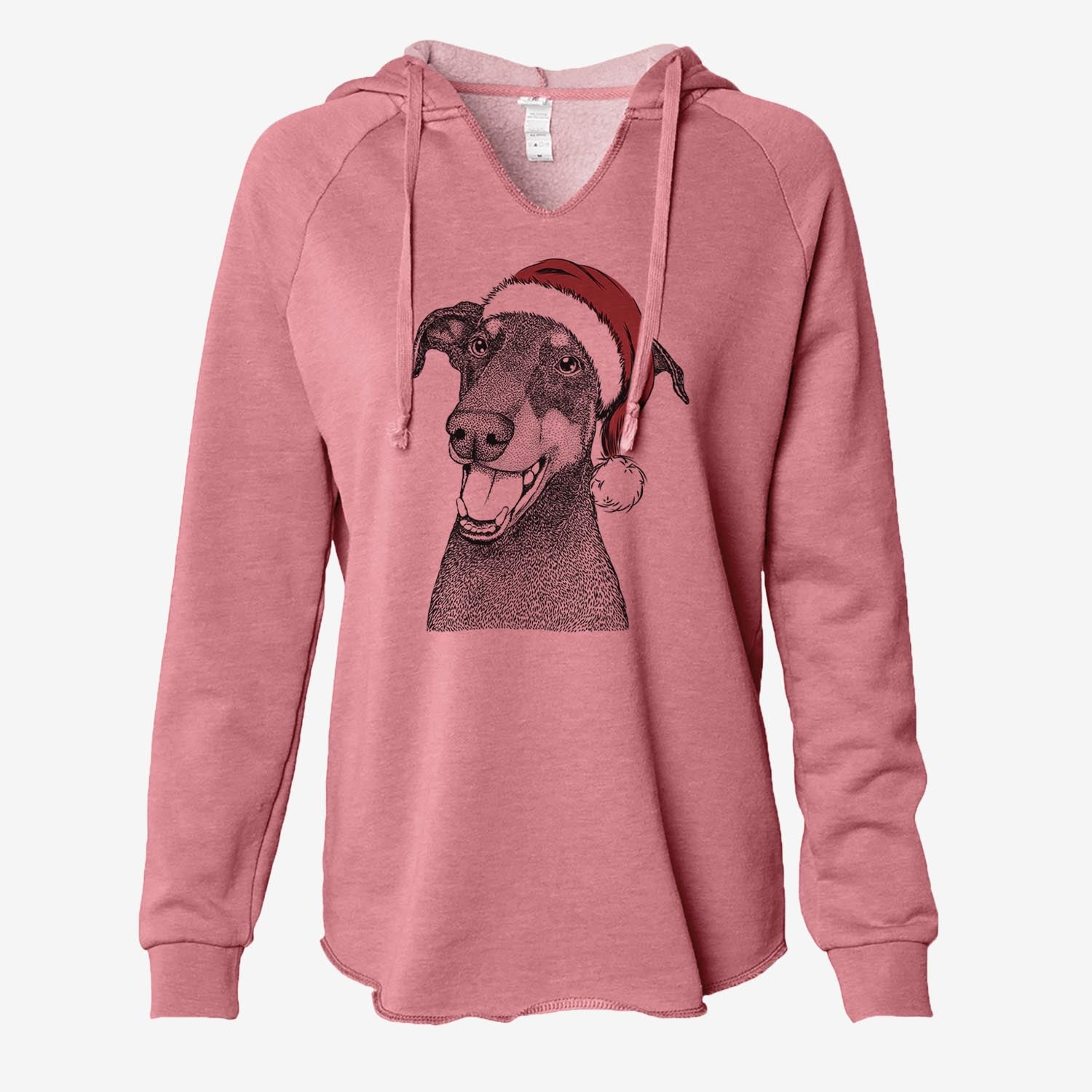 Bunnie the Doberman Pinscher - Cali Wave Hooded Sweatshirt