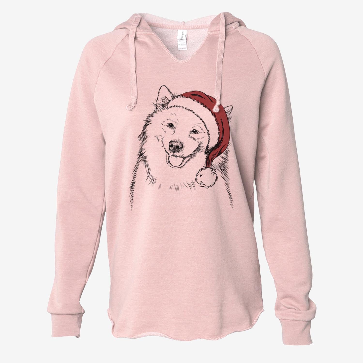 Caico the Samoyed - Cali Wave Hooded Sweatshirt