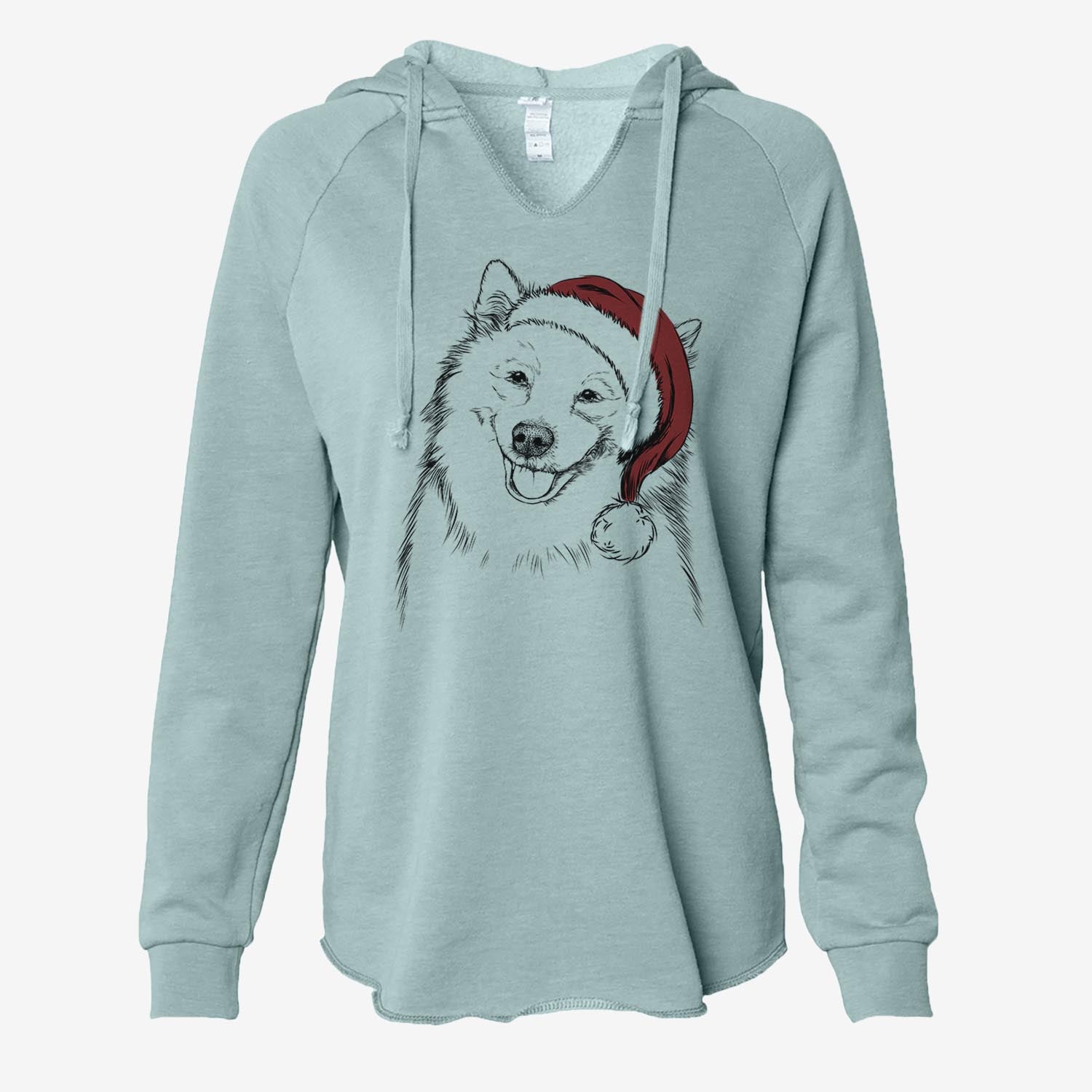 Caico the Samoyed - Cali Wave Hooded Sweatshirt