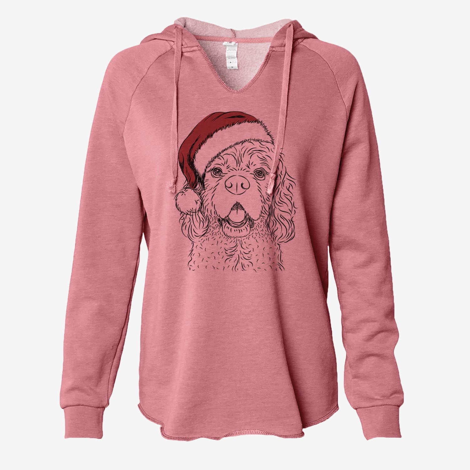 Casey the American Cocker Spaniel - Cali Wave Hooded Sweatshirt