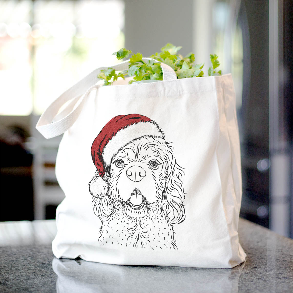 Casey the American Cocker Spaniel - Tote Bag