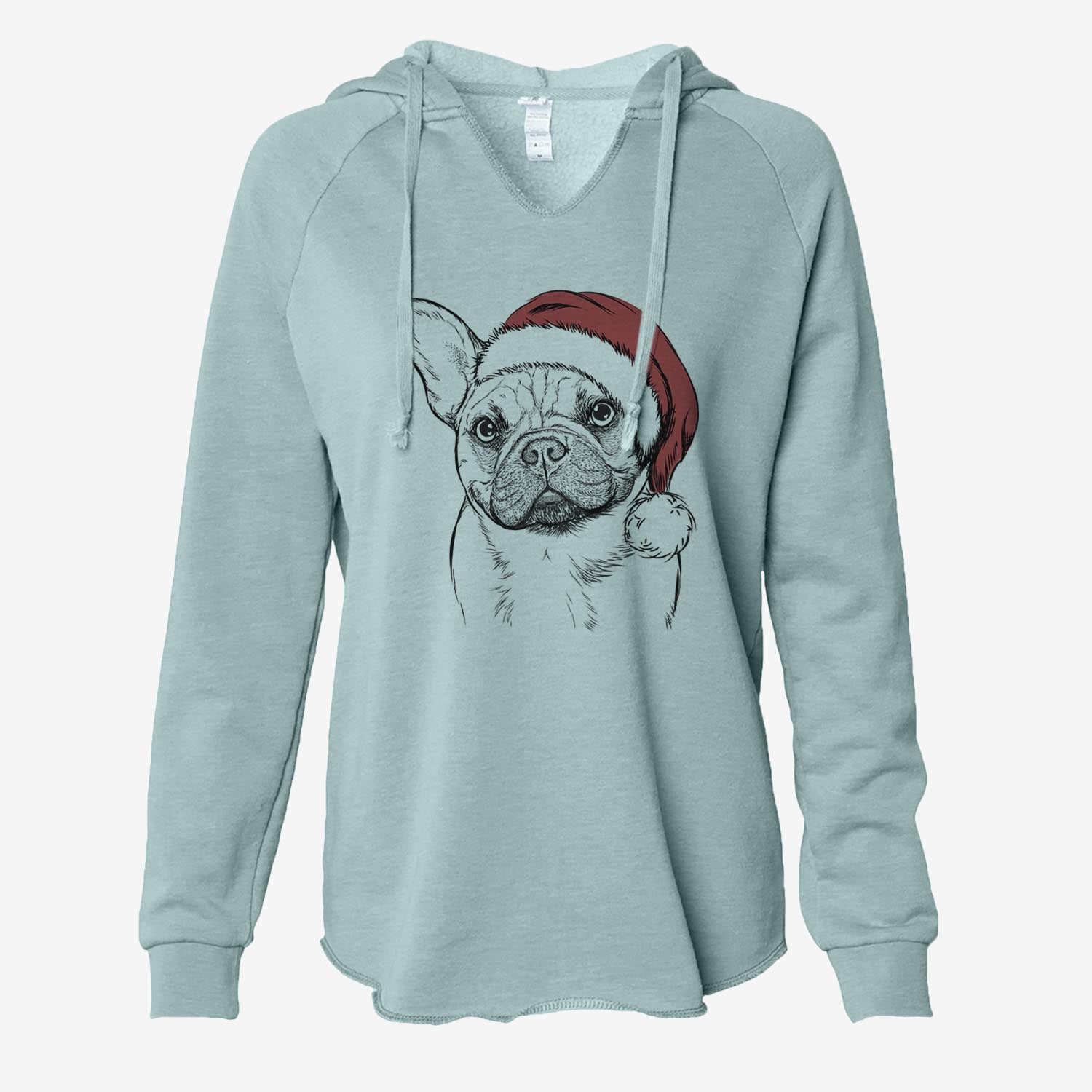 Chew Chew the French Bulldog - Cali Wave Hooded Sweatshirt