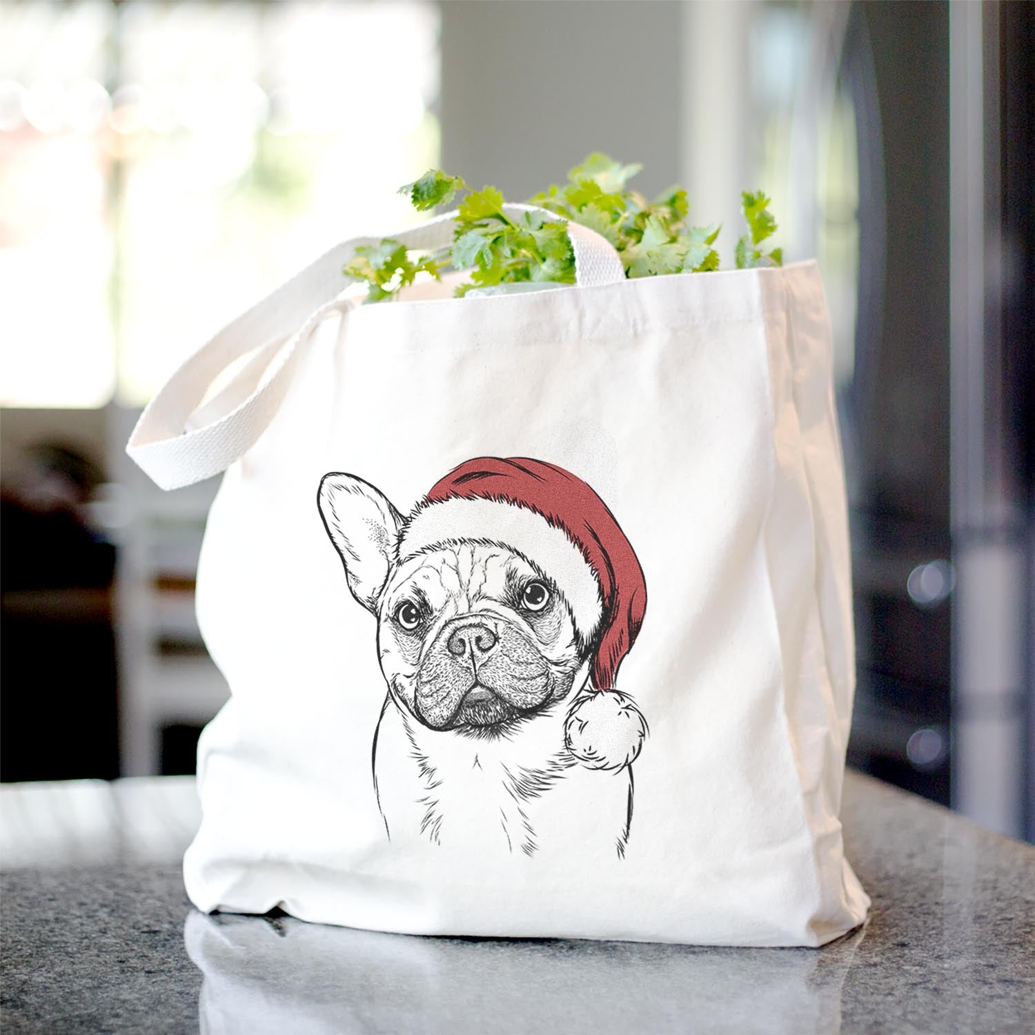 Chew Chew the French Bulldog - Tote Bag