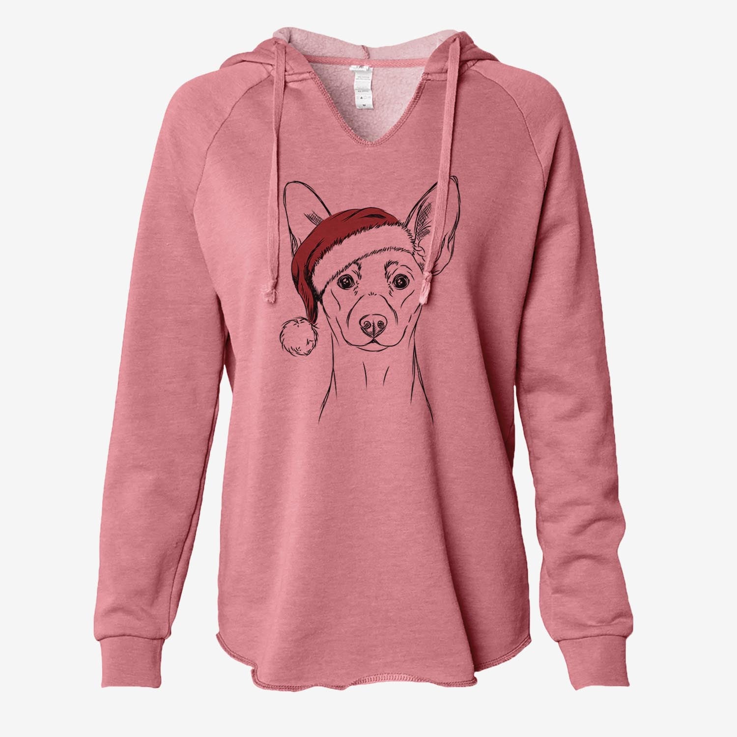 Chillie the Mini Pinscher - Cali Wave Hooded Sweatshirt