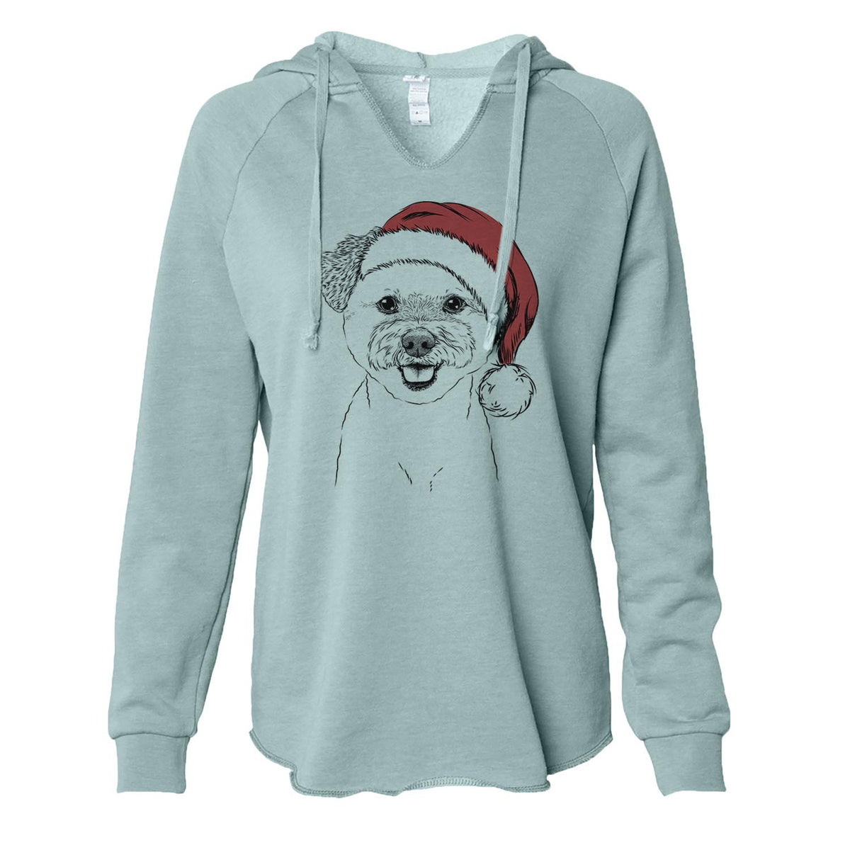 Chippy the Mixed Breed - Cali Wave Hooded Sweatshirt