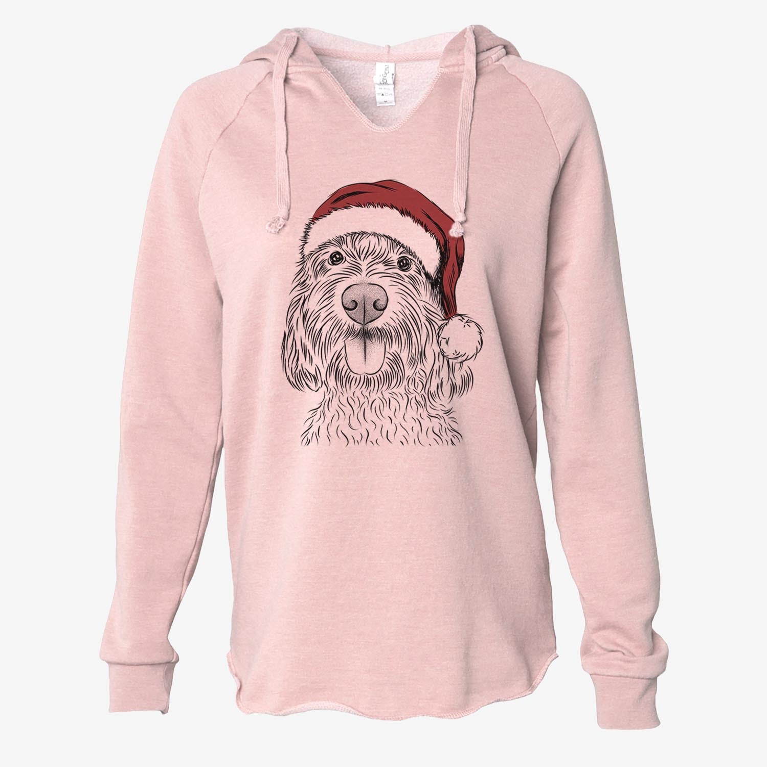 Clover the Cockapoo - Cali Wave Hooded Sweatshirt