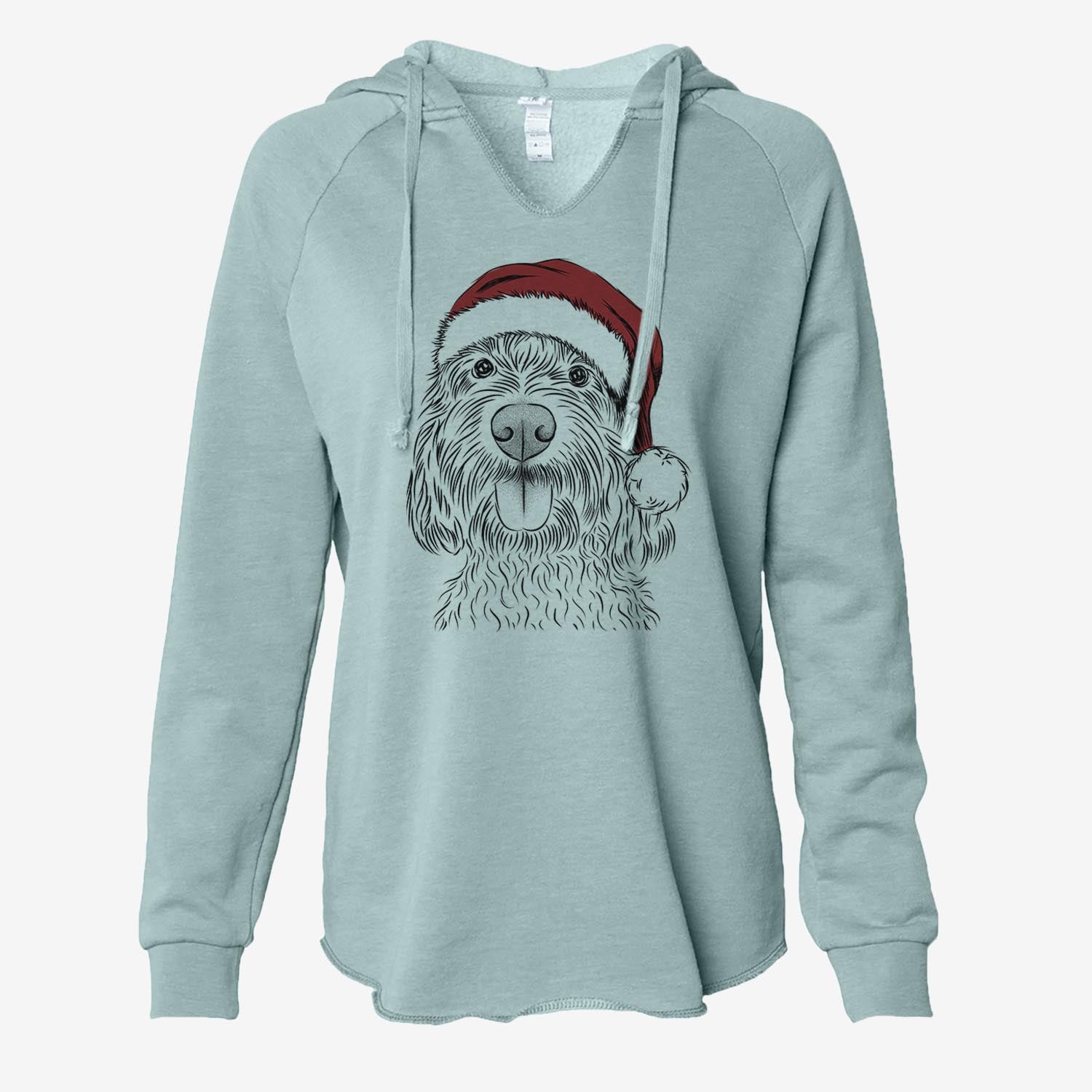 Clover the Cockapoo - Cali Wave Hooded Sweatshirt