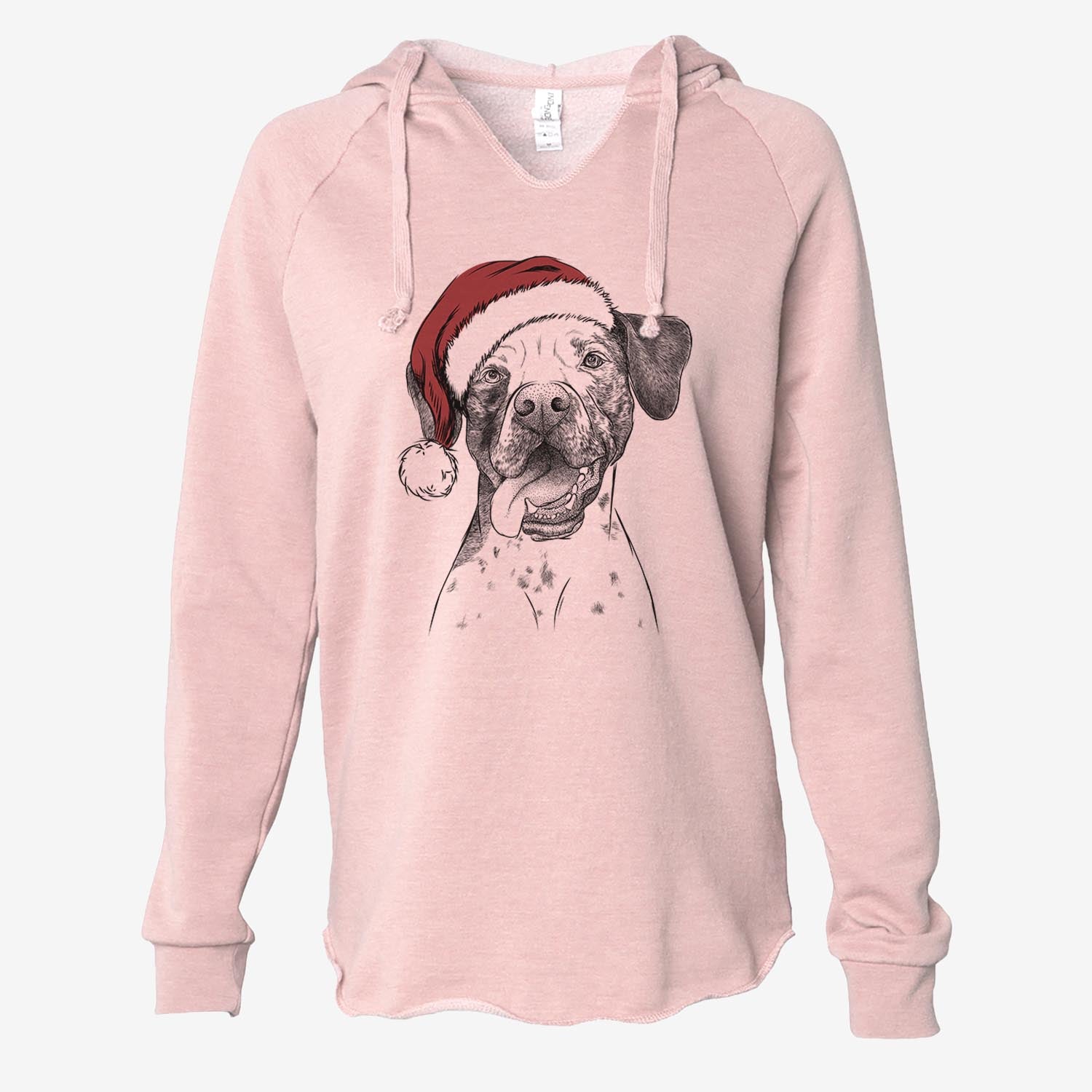 Cola the Catahoula - Cali Wave Hooded Sweatshirt