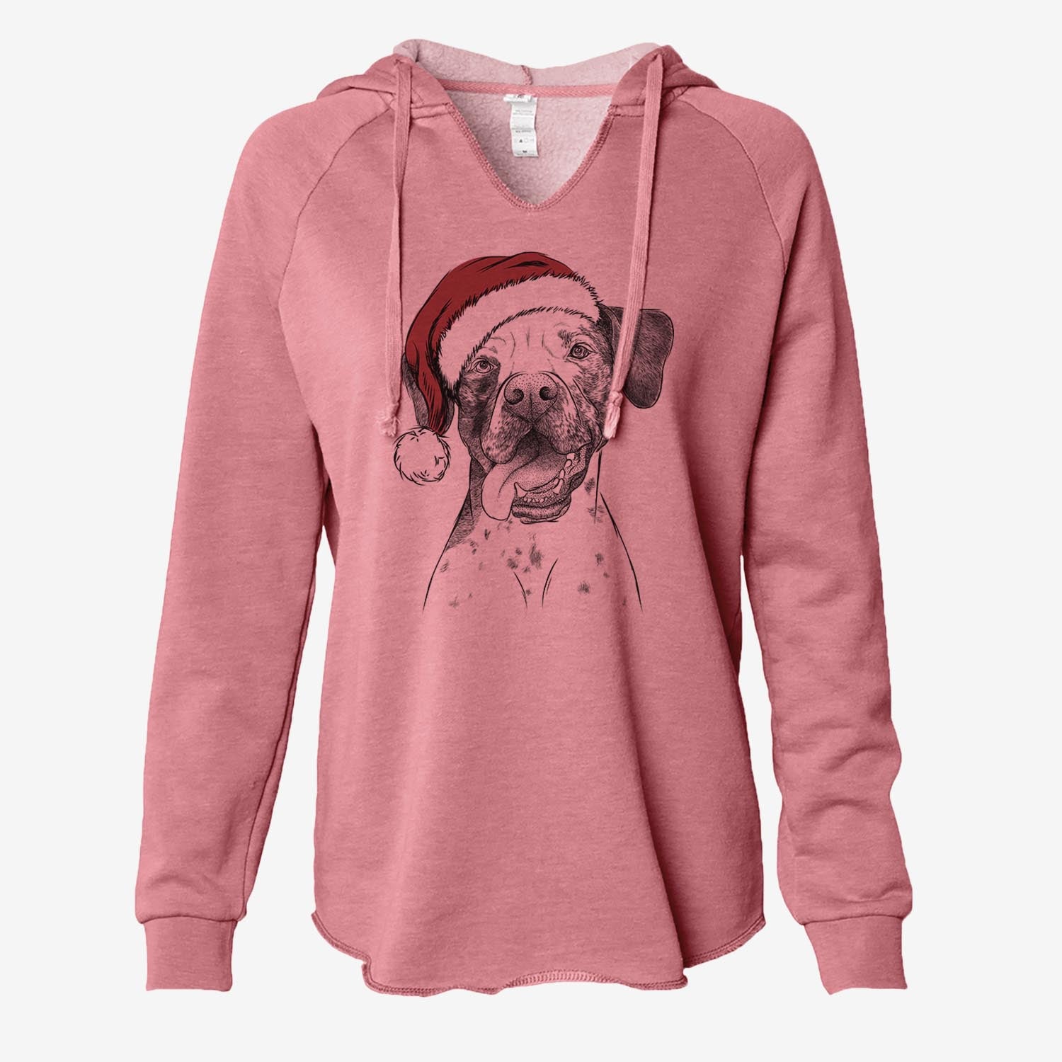 Cola the Catahoula - Cali Wave Hooded Sweatshirt