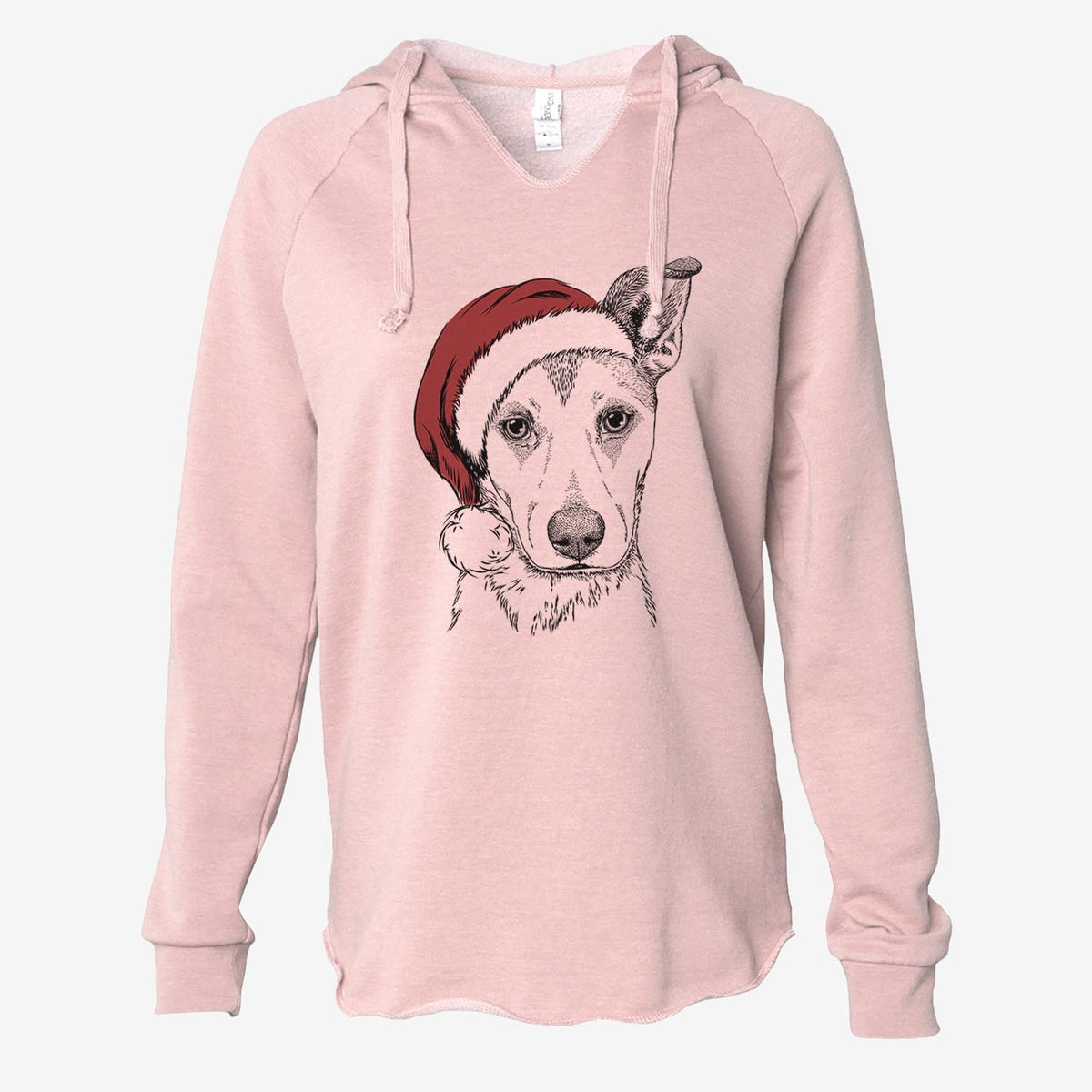 Coral the Mixed Breed - Cali Wave Hooded Sweatshirt