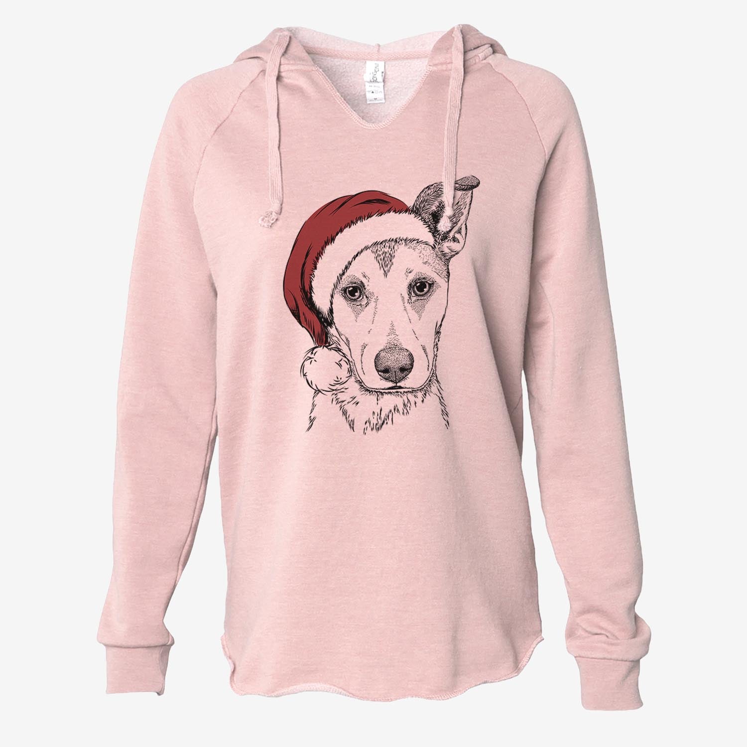 Coral the Mixed Breed - Cali Wave Hooded Sweatshirt