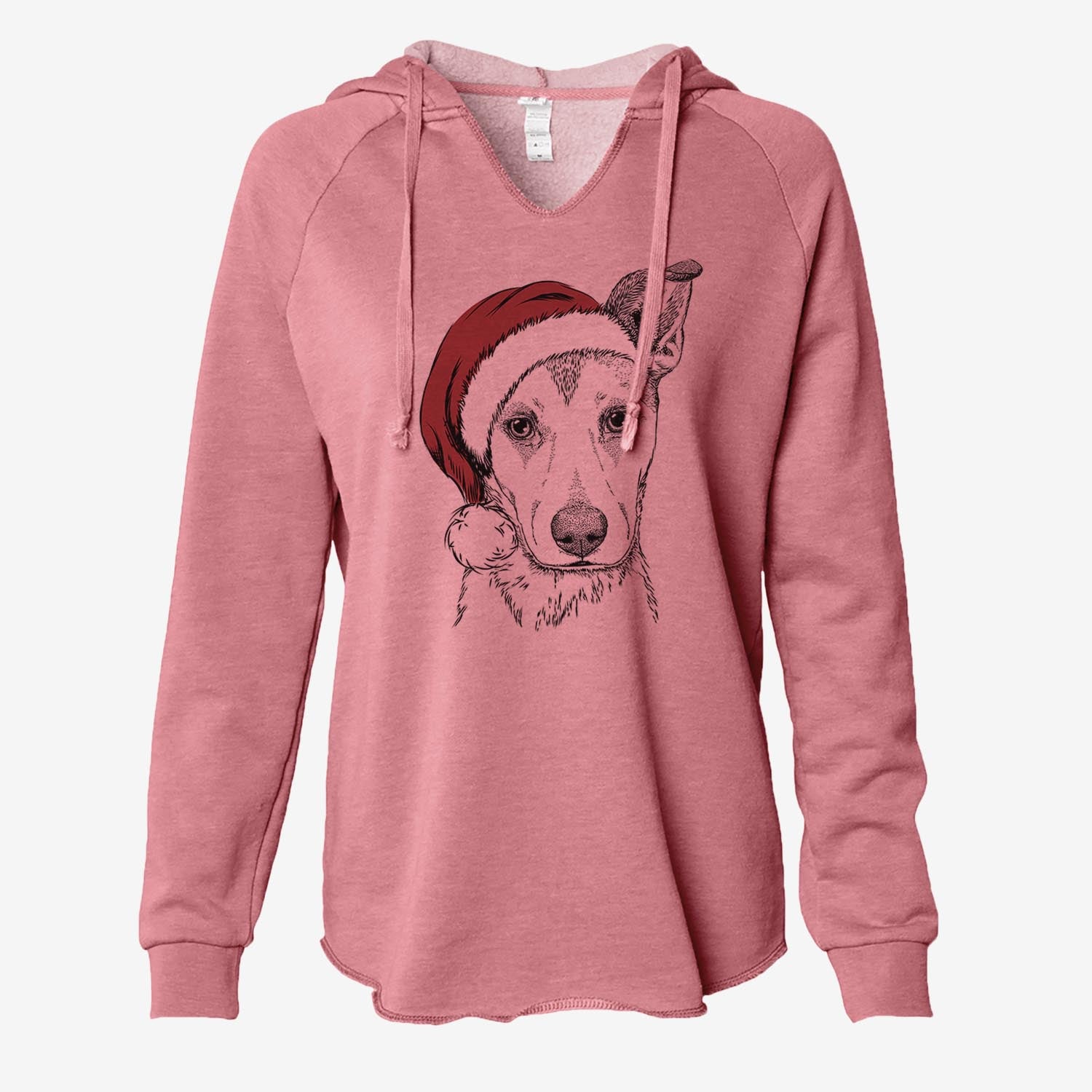 Coral the Mixed Breed - Cali Wave Hooded Sweatshirt