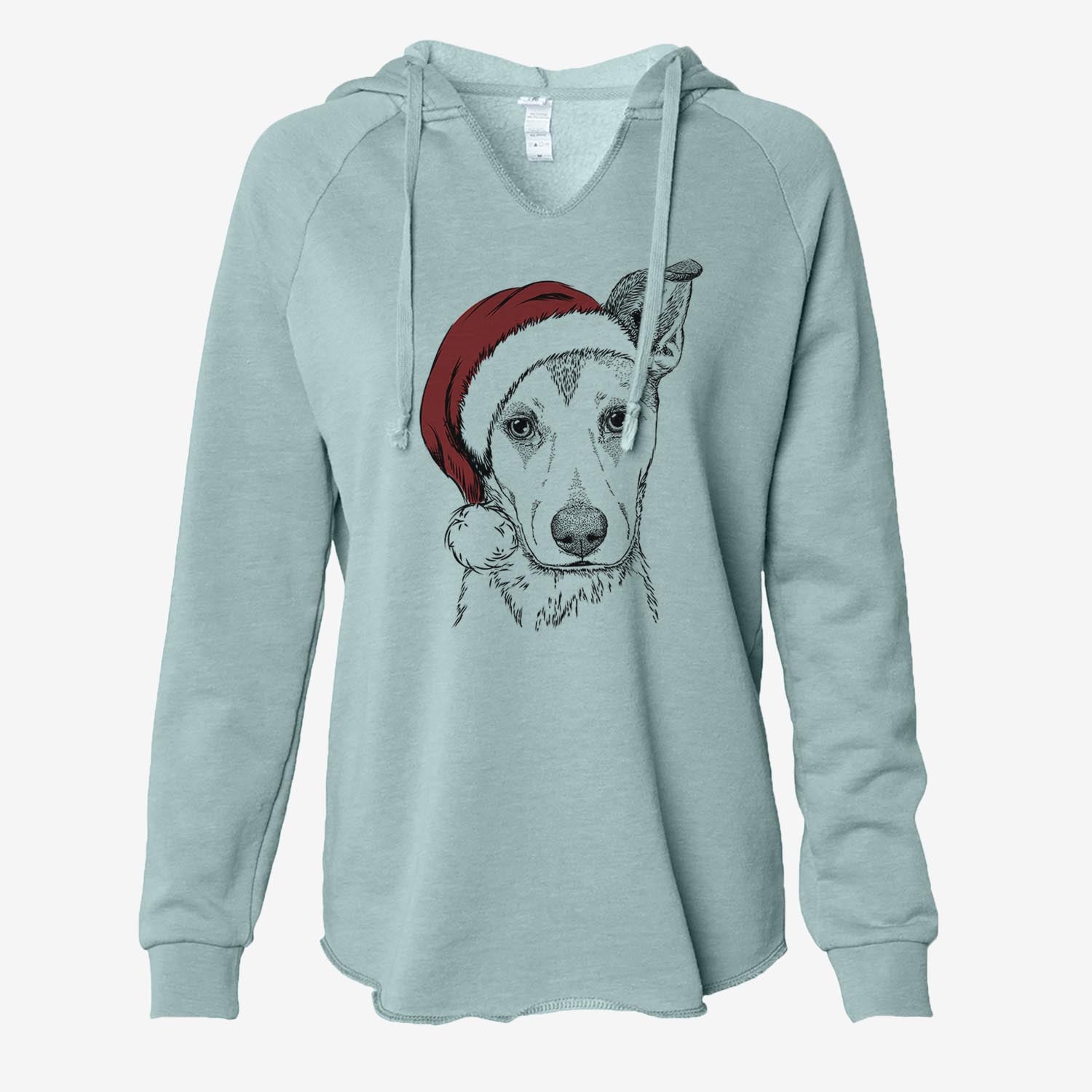 Coral the Mixed Breed - Cali Wave Hooded Sweatshirt