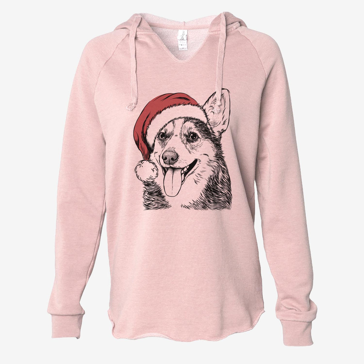 Darma the Corgi - Cali Wave Hooded Sweatshirt