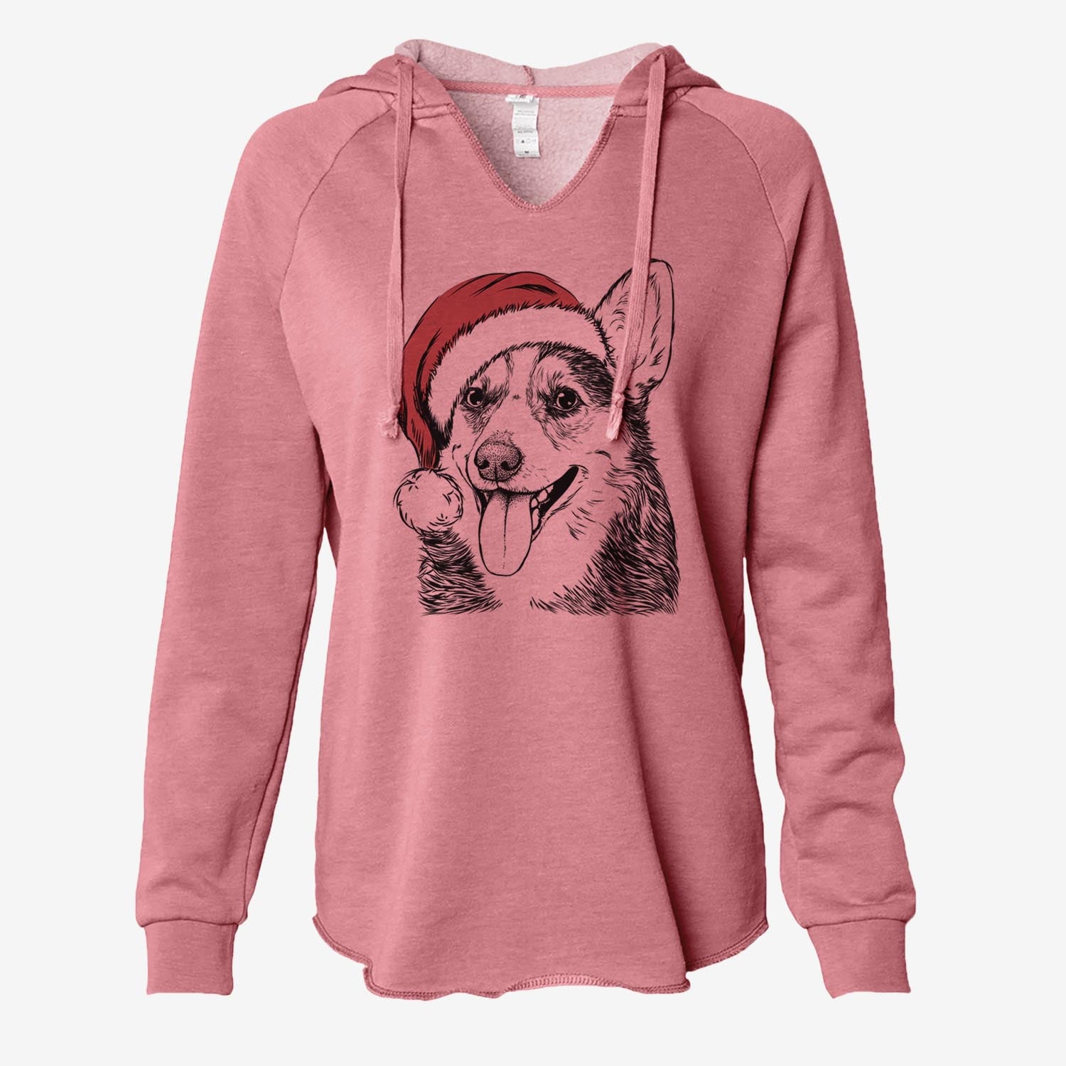 Darma the Corgi - Cali Wave Hooded Sweatshirt