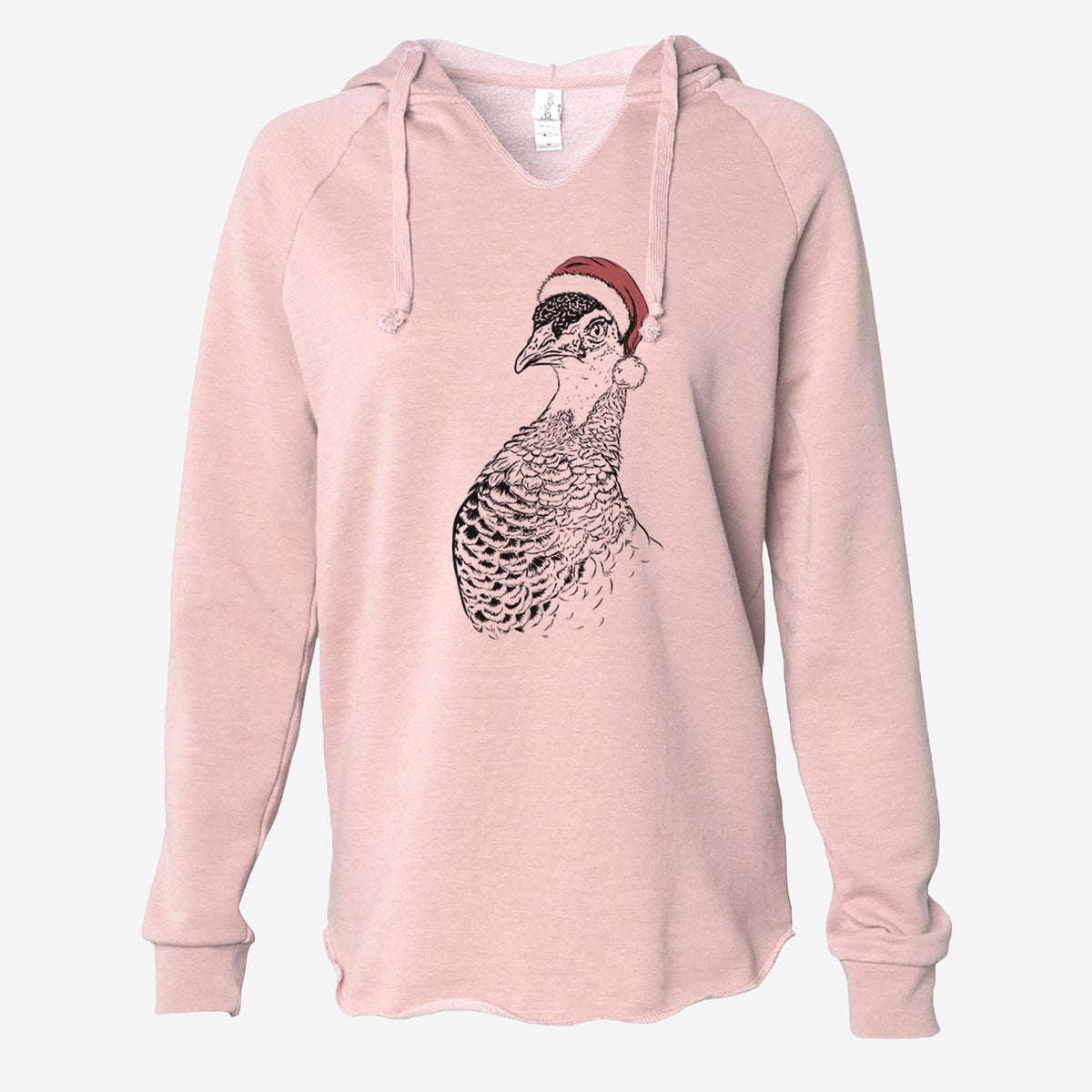 Dee the Peahen - Cali Wave Hooded Sweatshirt