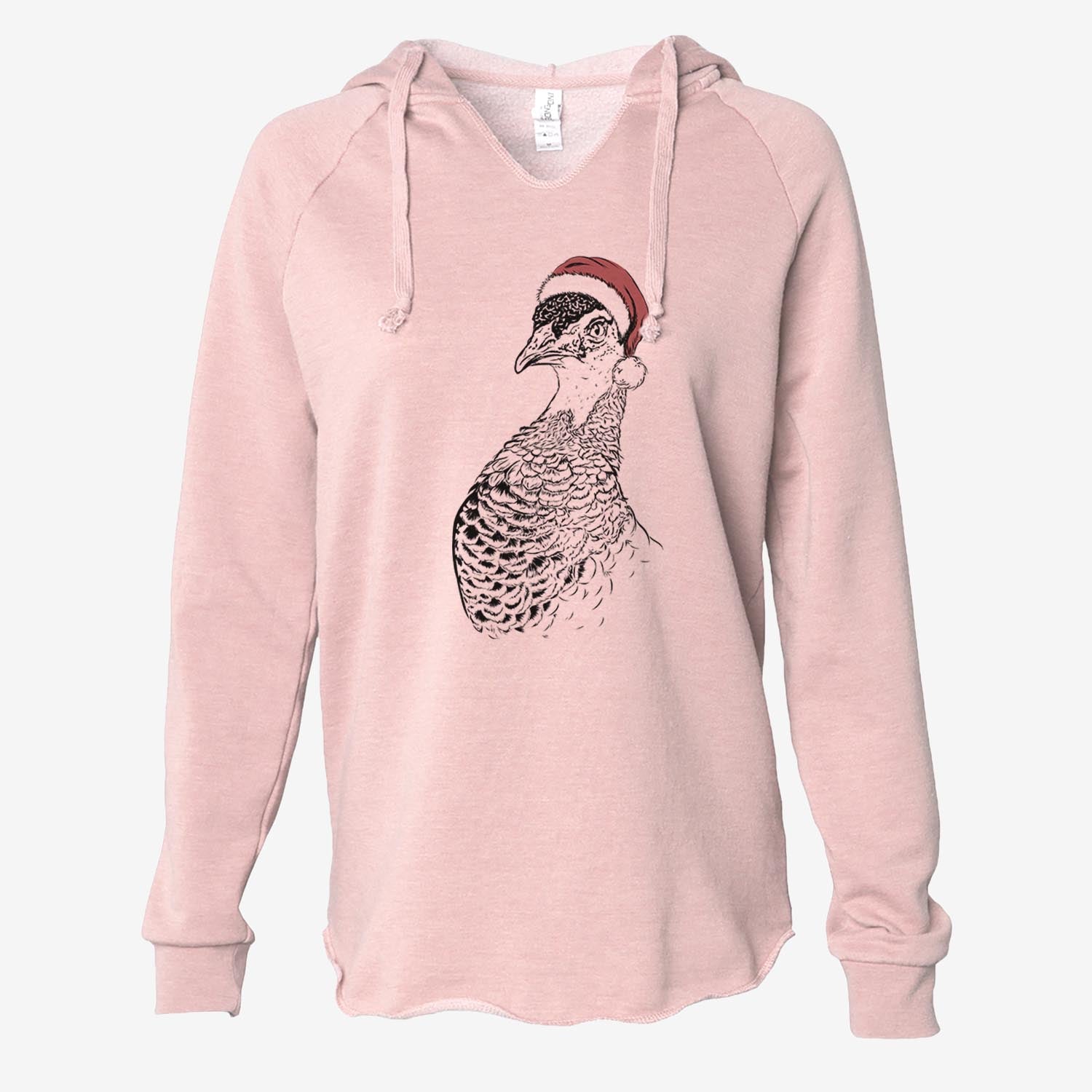 Dee the Peahen - Cali Wave Hooded Sweatshirt