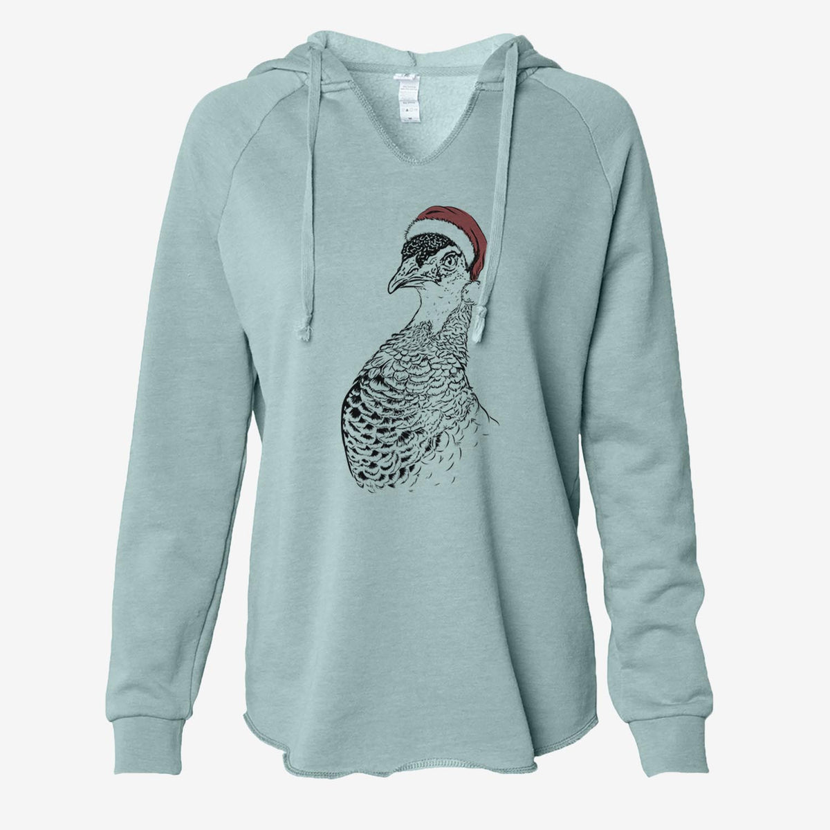 Dee the Peahen - Cali Wave Hooded Sweatshirt