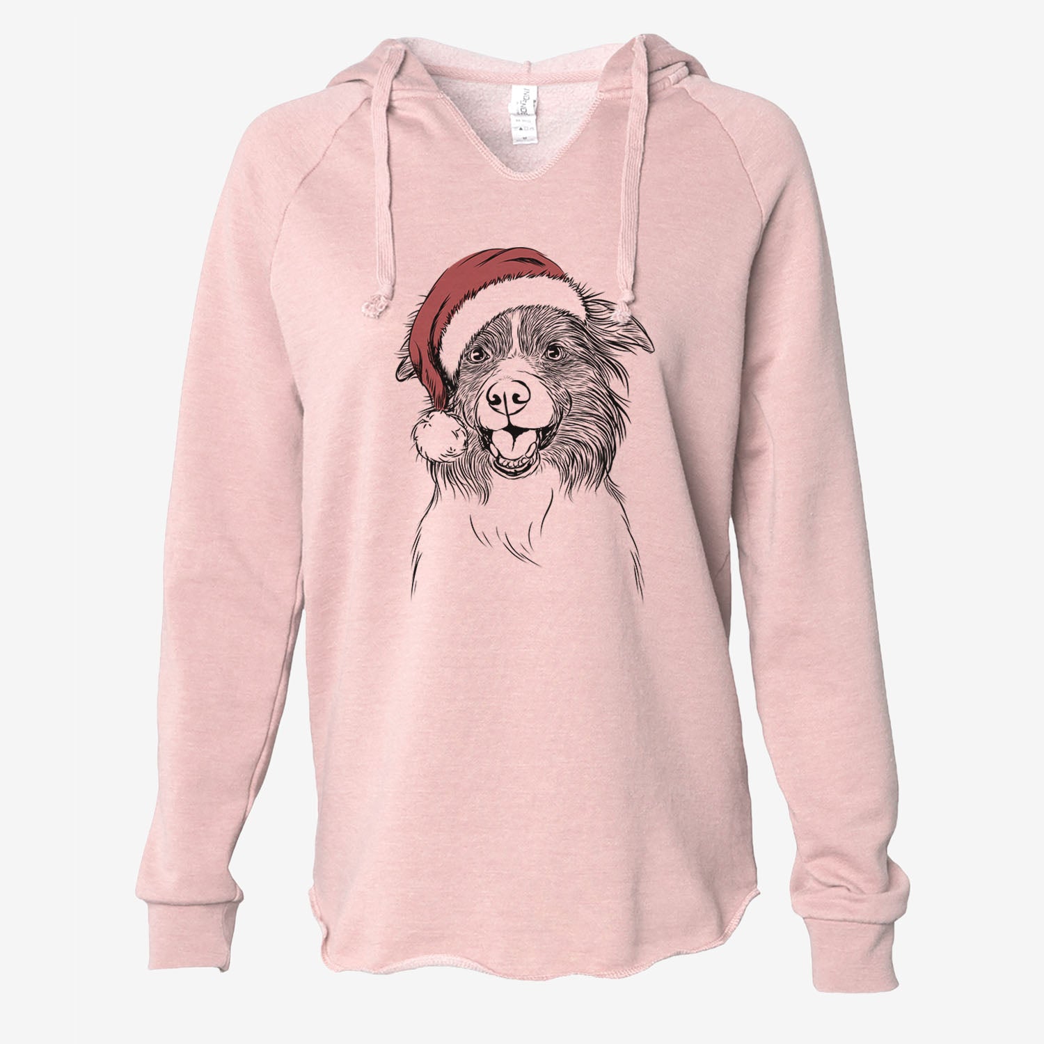 Dizzy the Border Collie - Cali Wave Hooded Sweatshirt