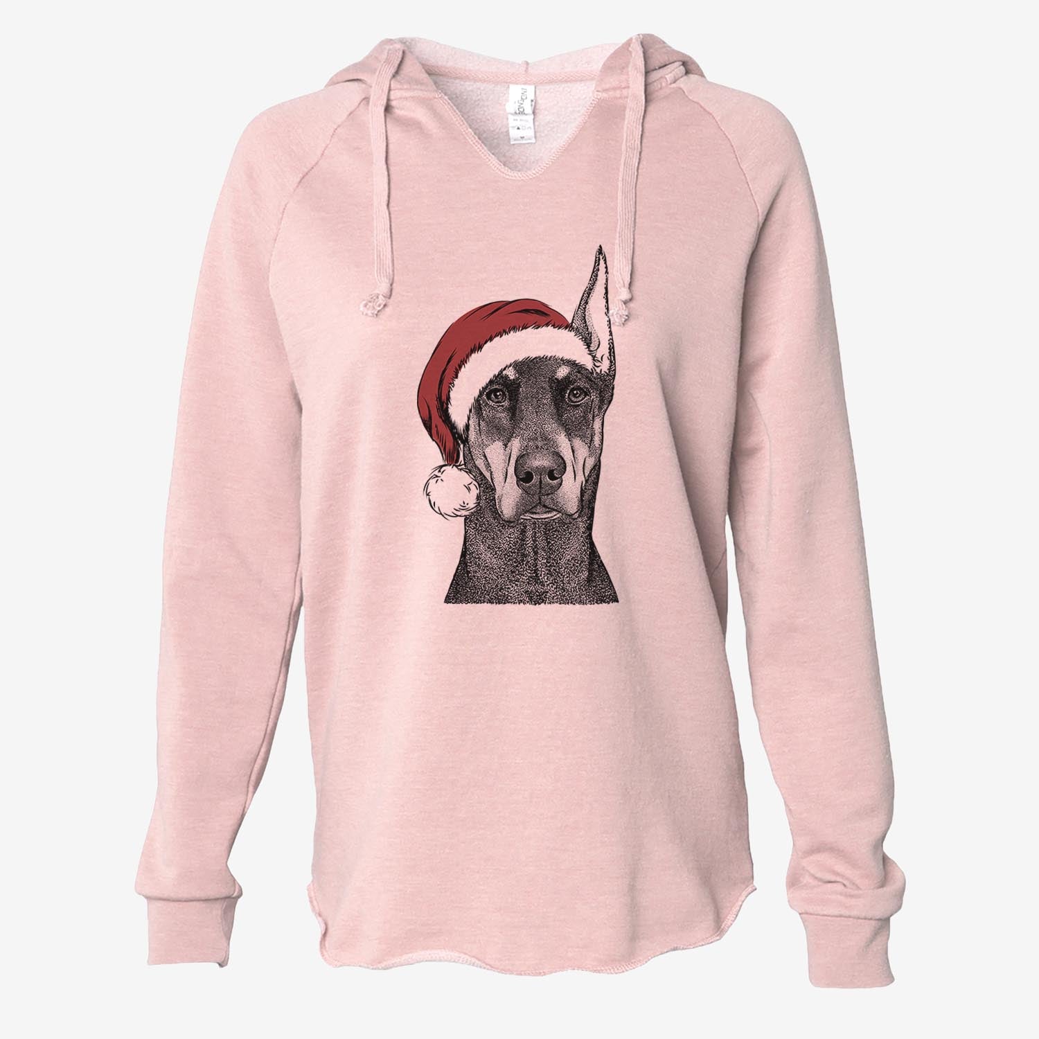 Drake the Doberman Pinscher - Cali Wave Hooded Sweatshirt